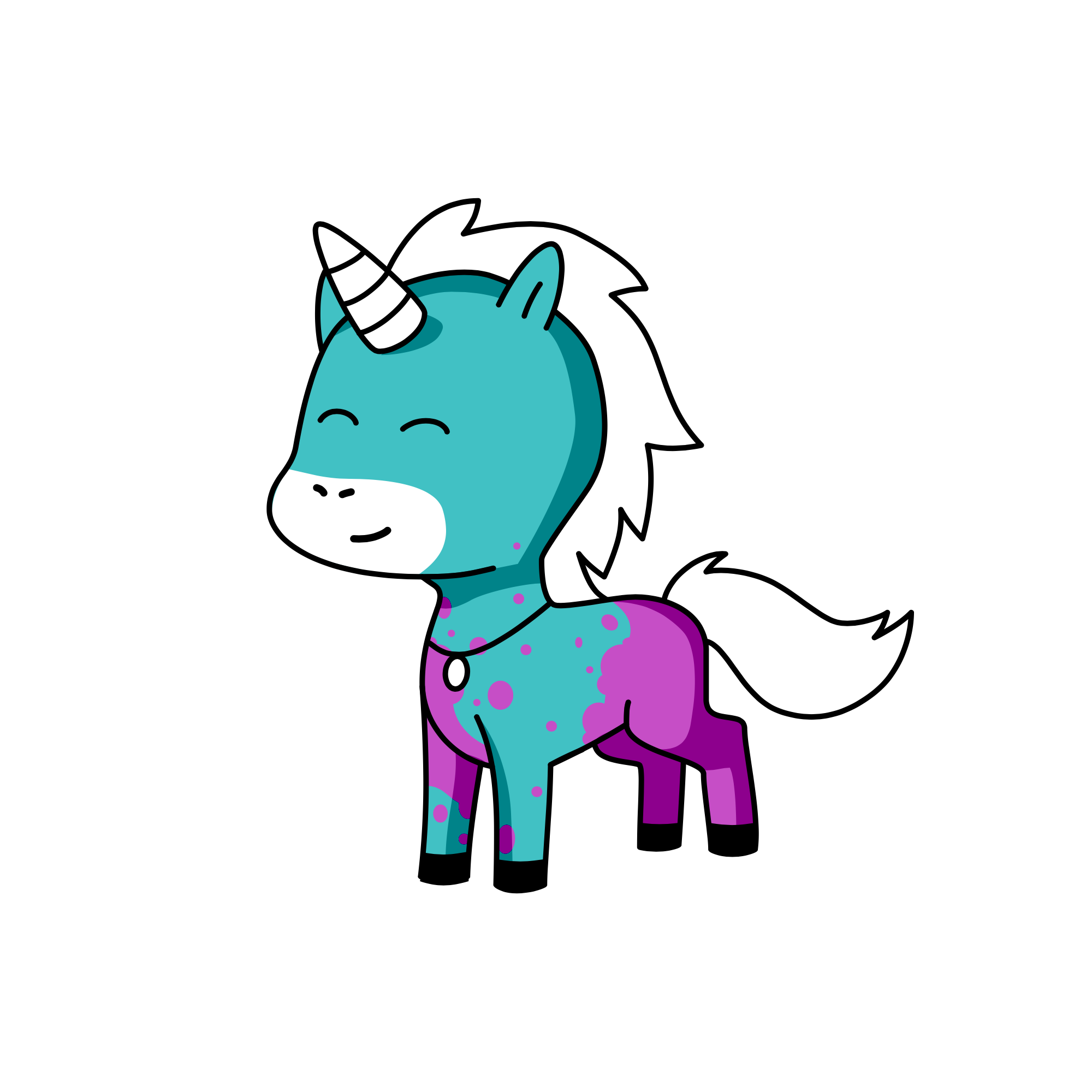 Cat, the unicorn