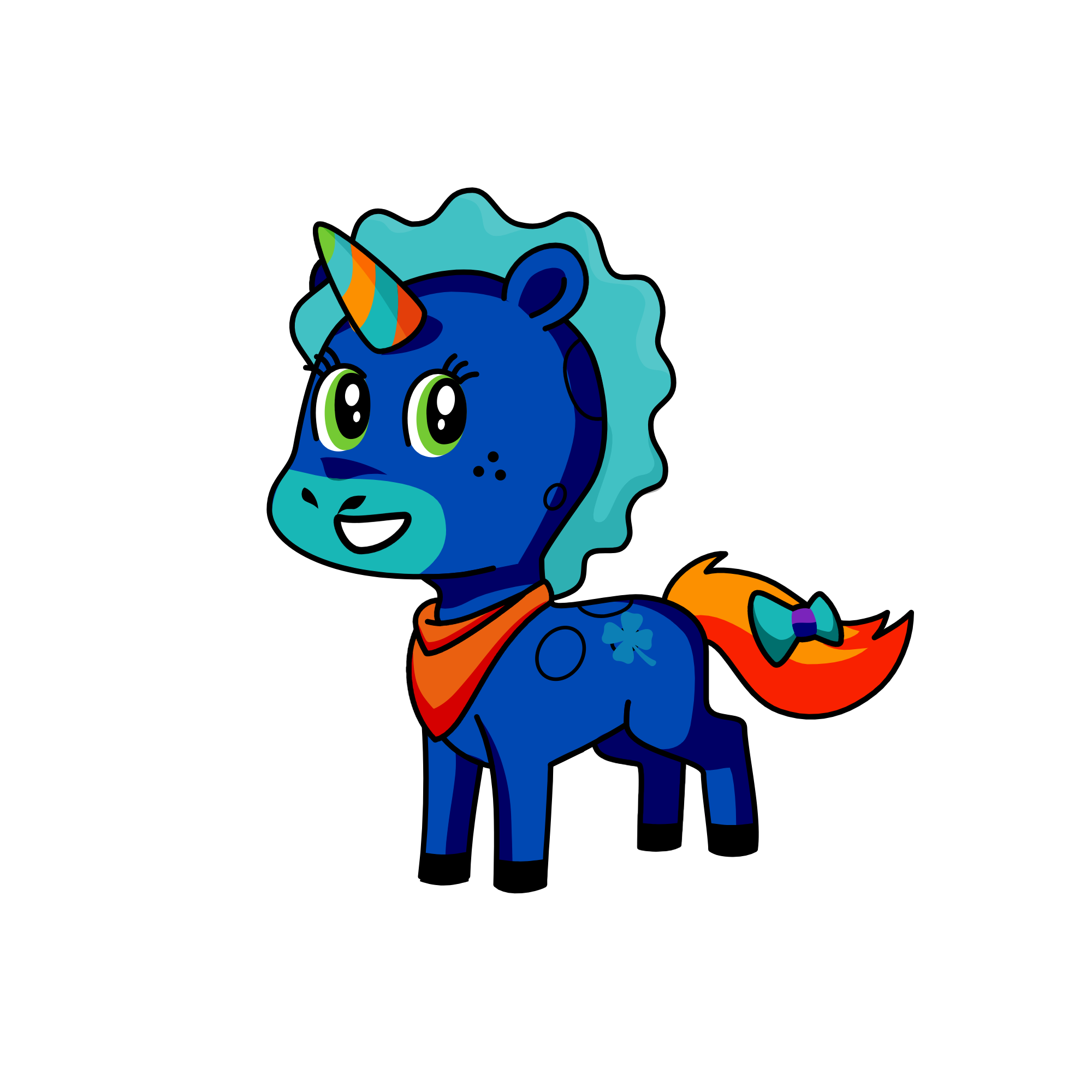 raven, the unicorn