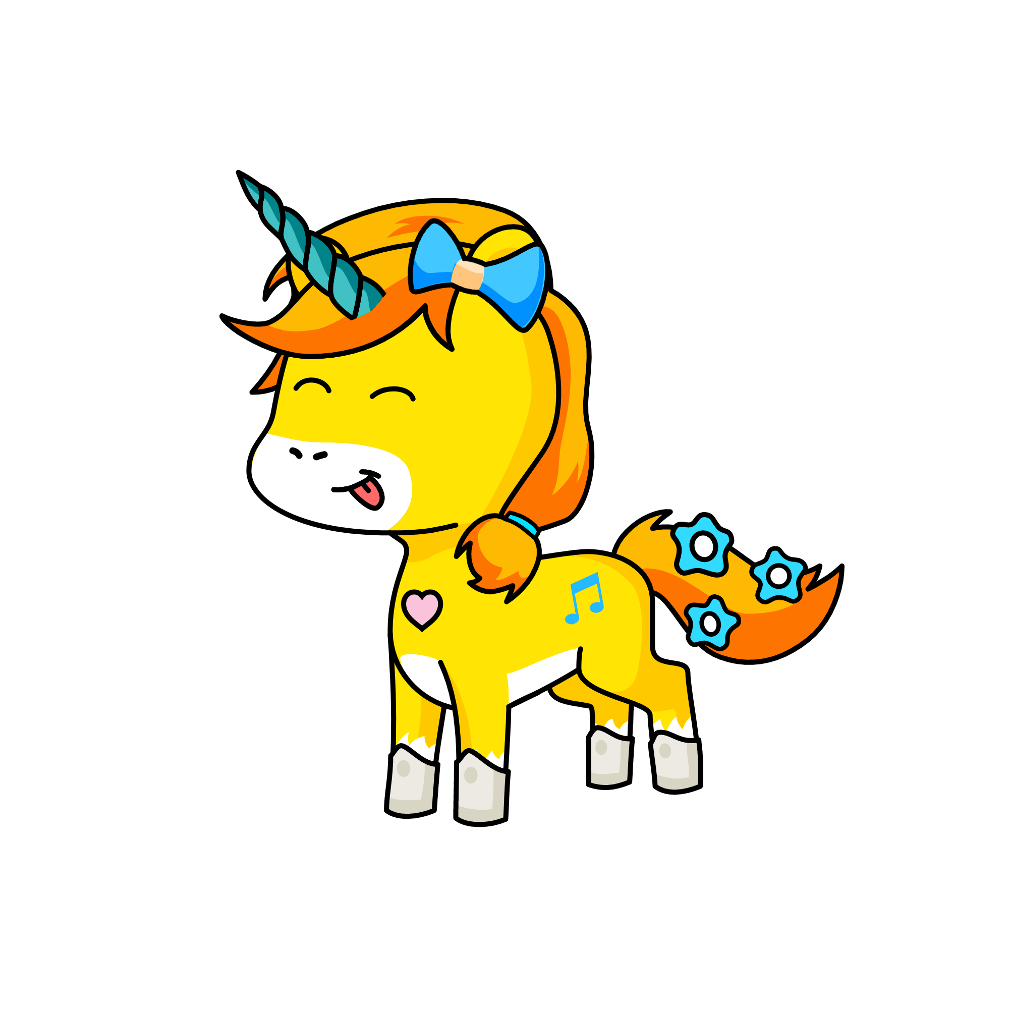 ROSE 65, the unicorn