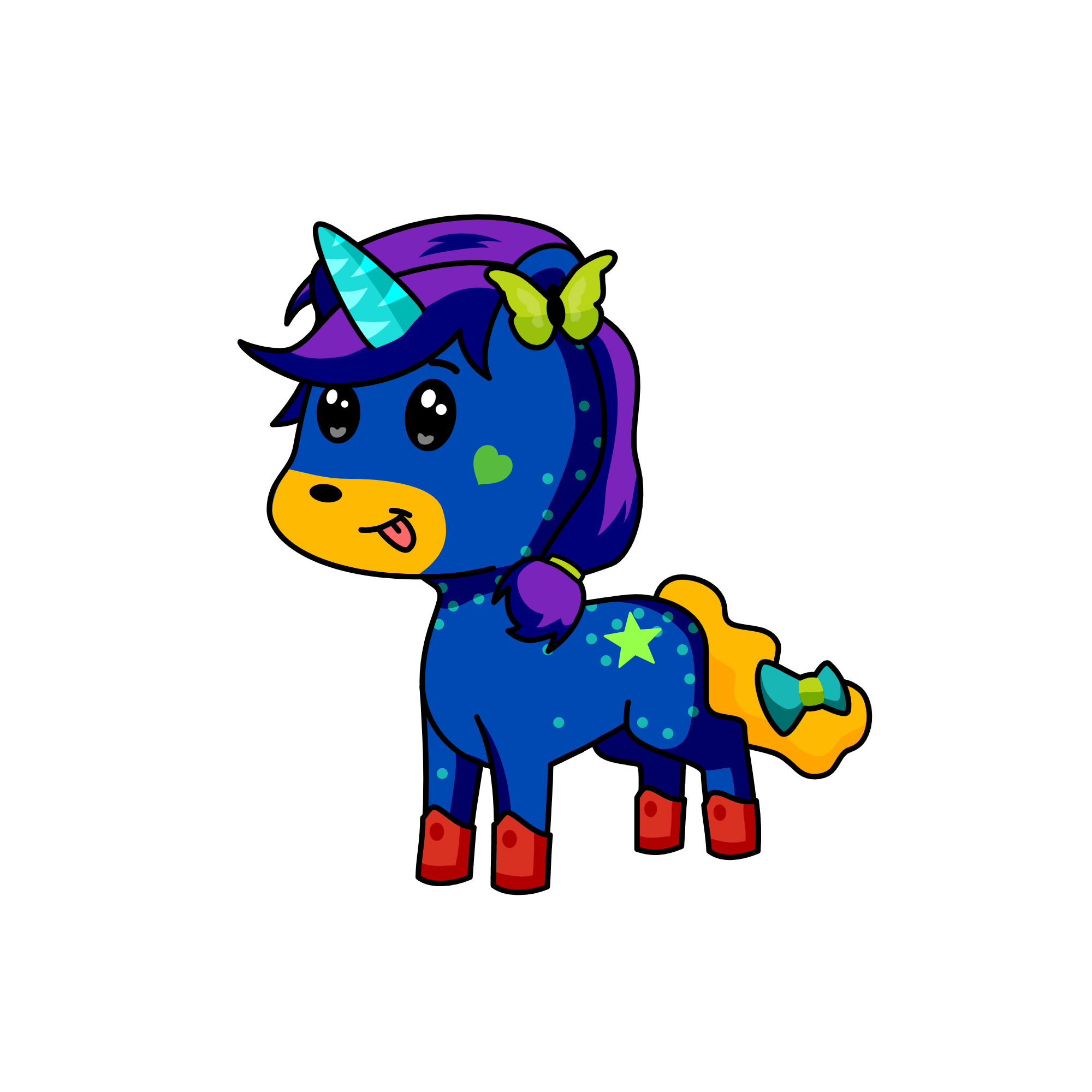 vell, the unicorn