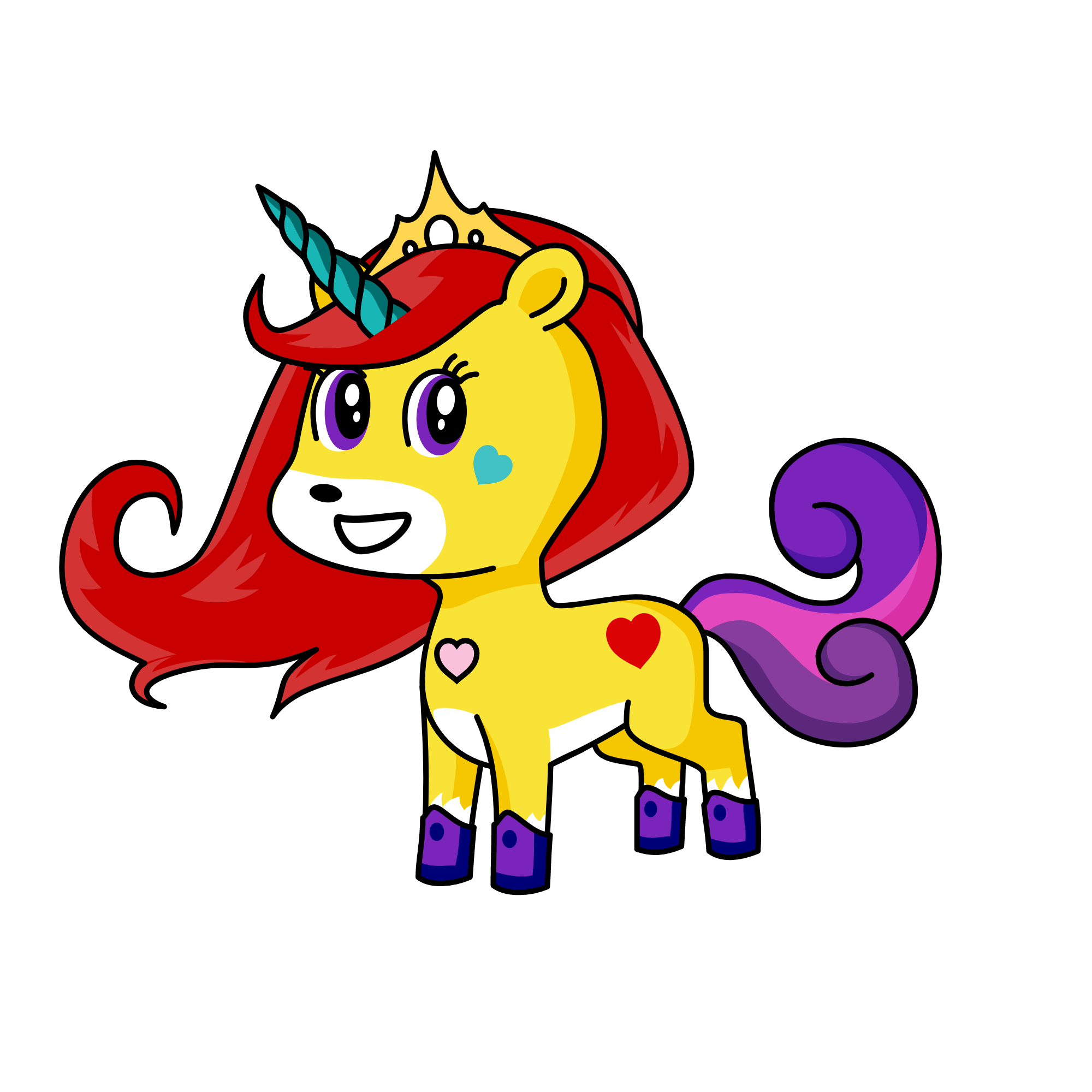 PRINCESS FLORA, the unicorn