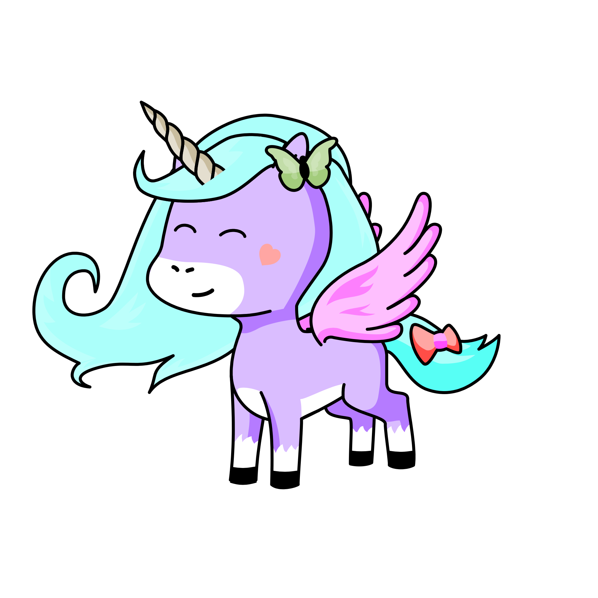 Delphia, the unicorn
