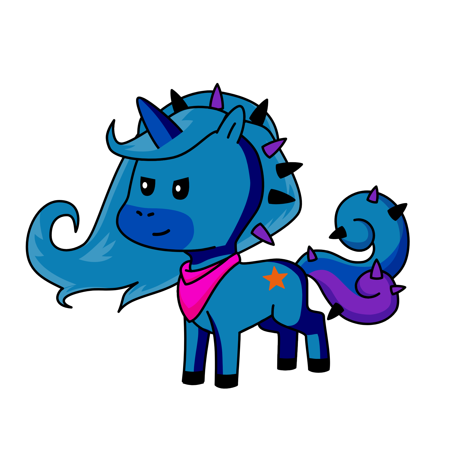 Luna, the unicorn