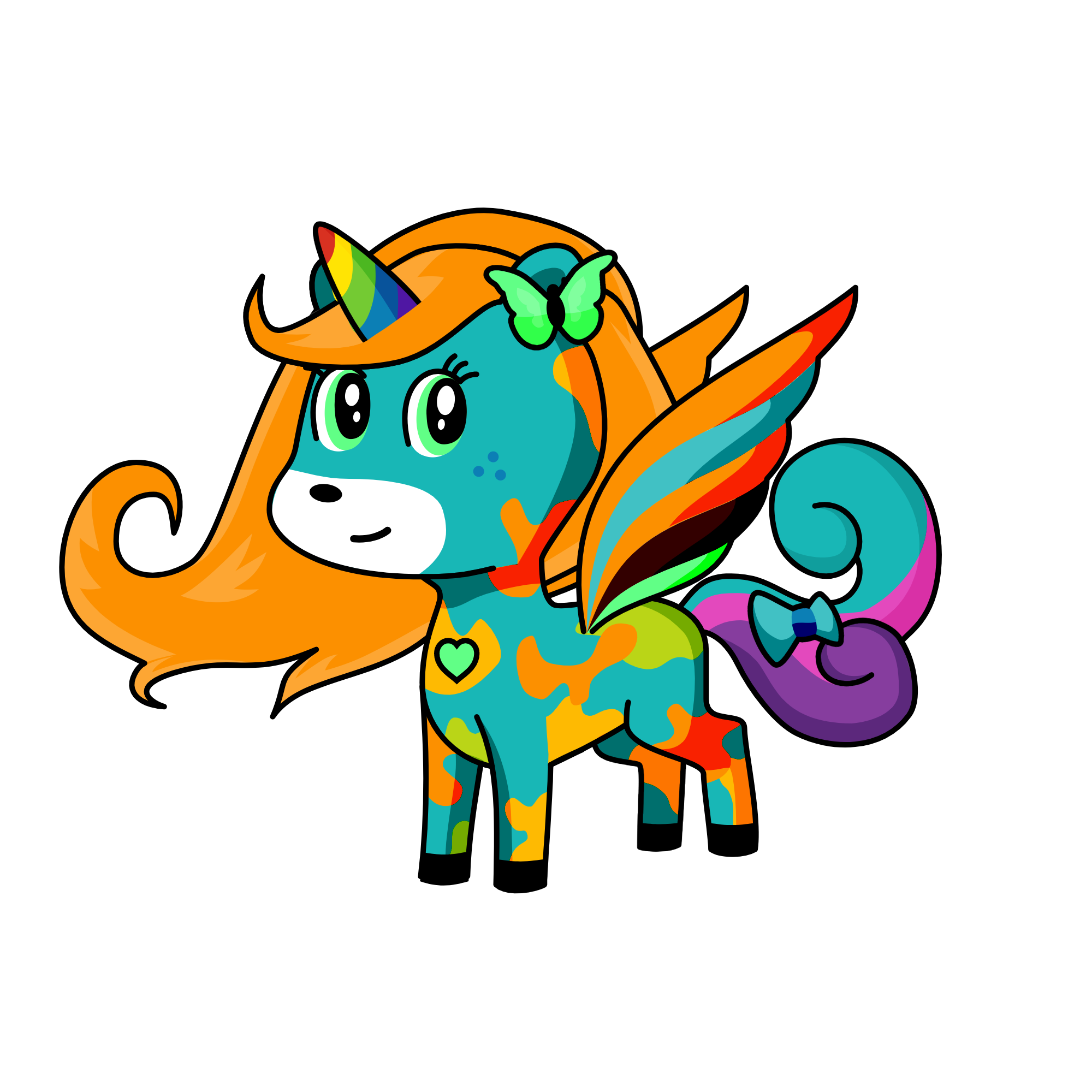 Alegria, the unicorn