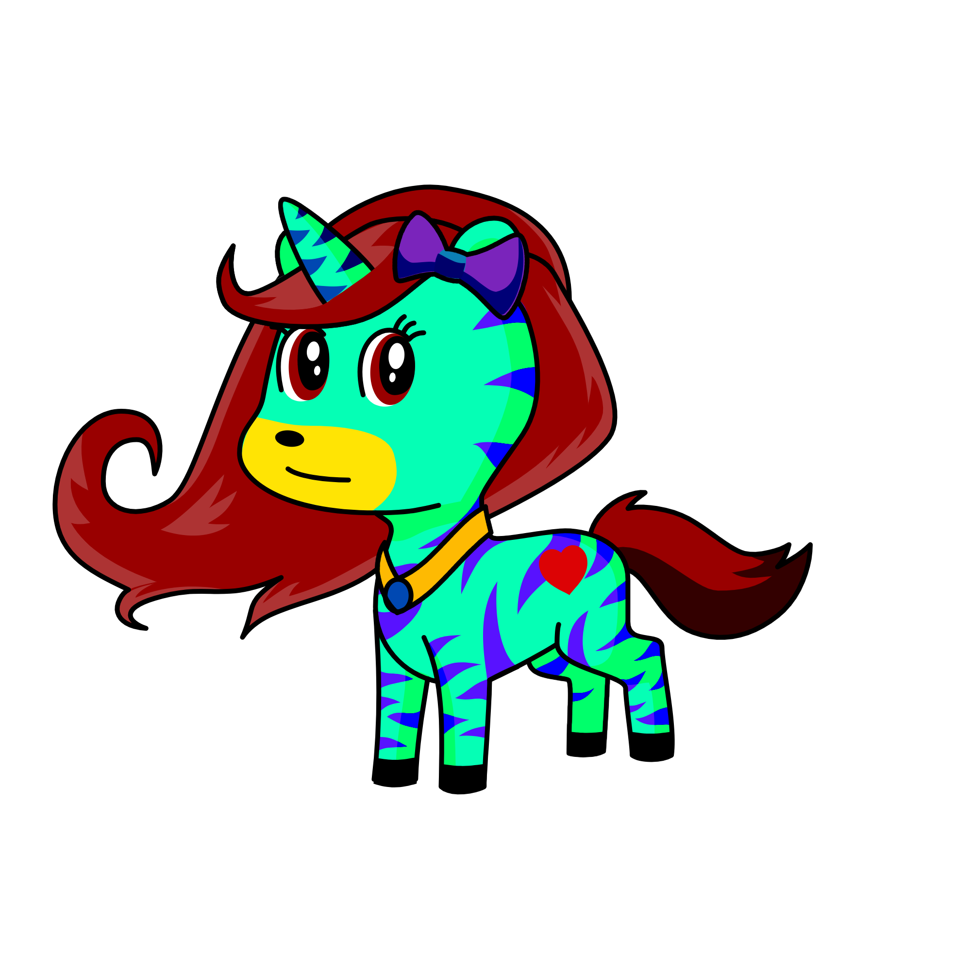 Super Ela, the unicorn