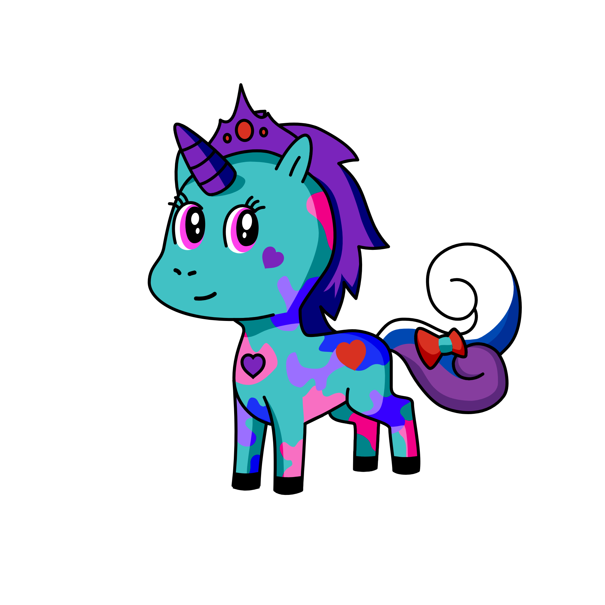 maxine cute, the unicorn