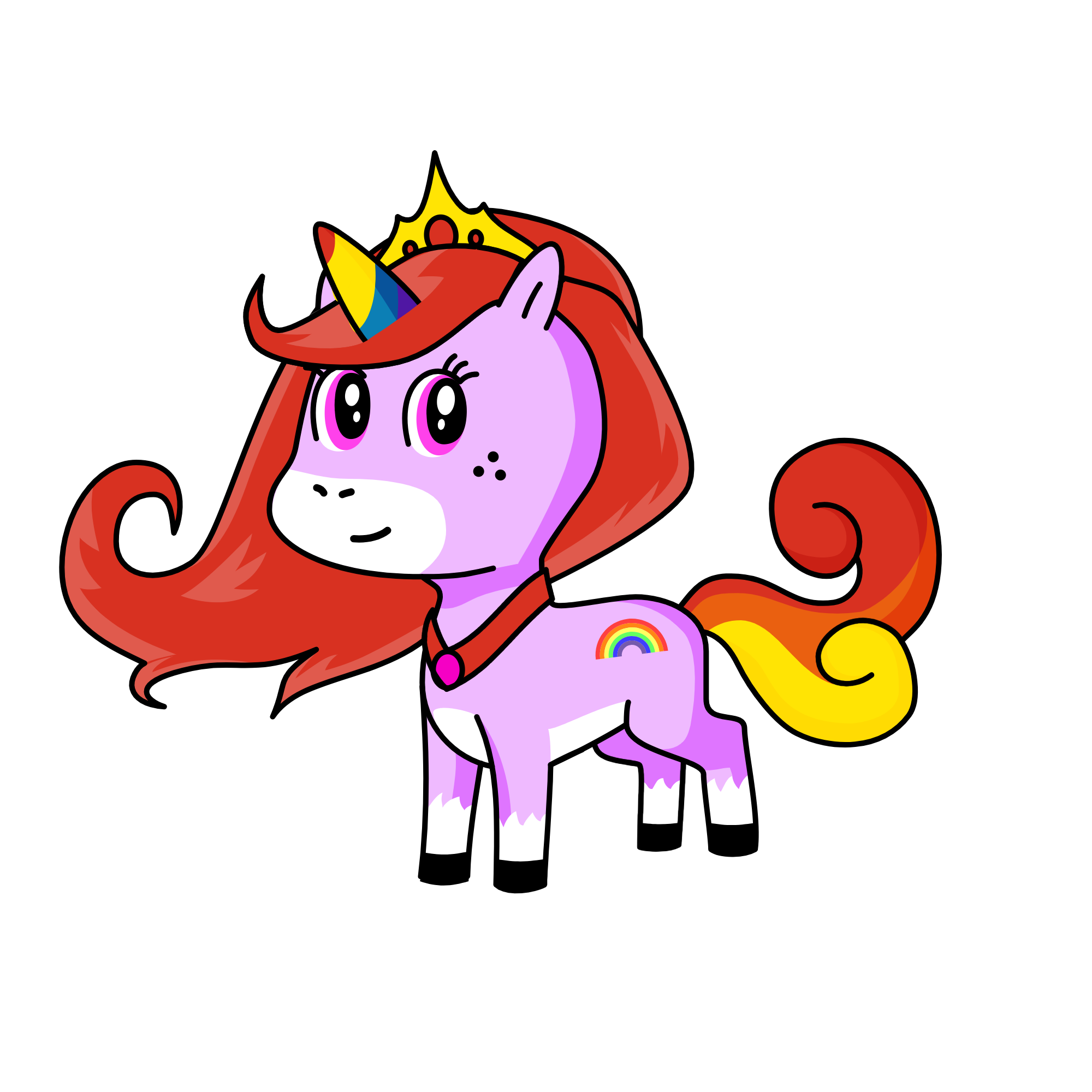 Sparky, the unicorn