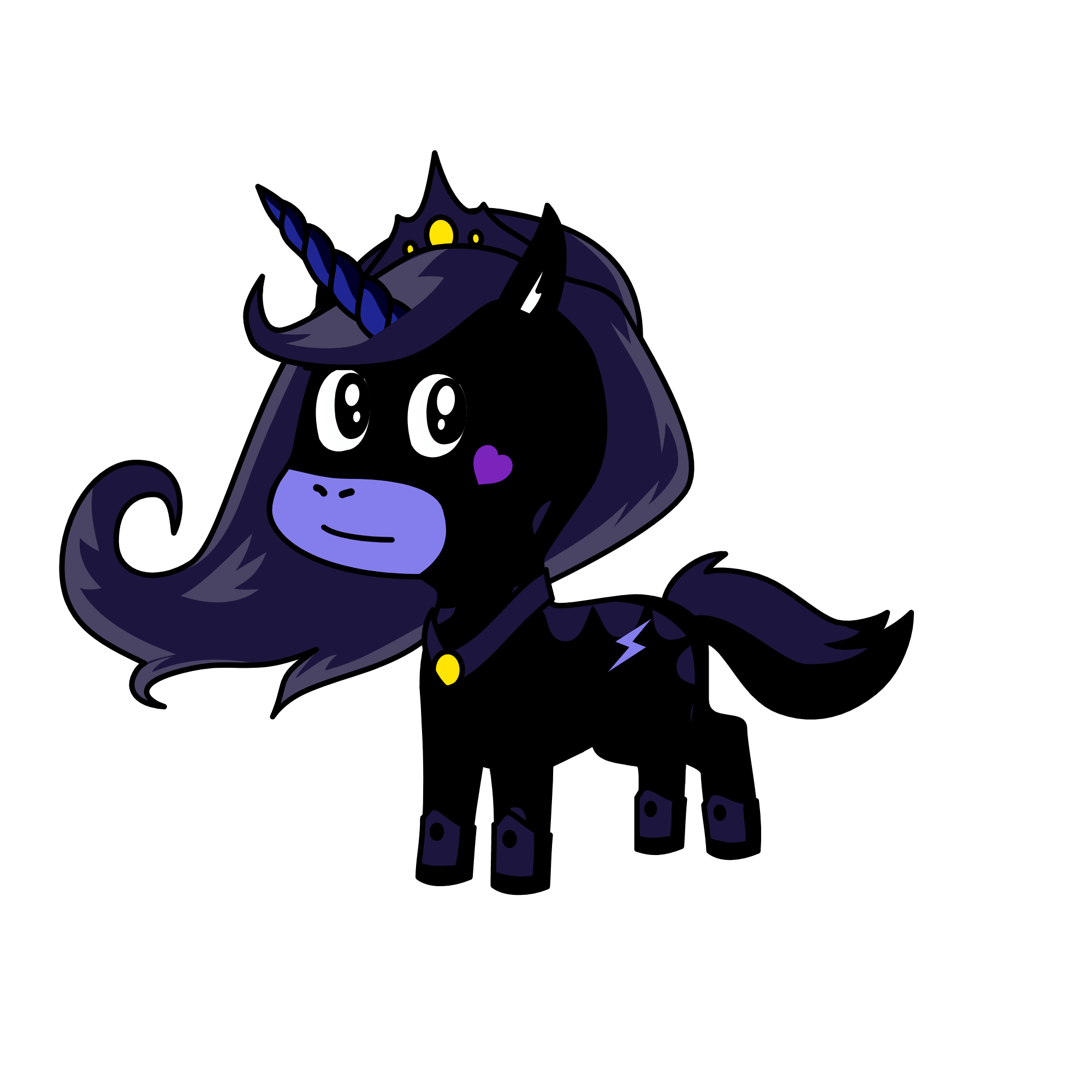 -,-, the unicorn