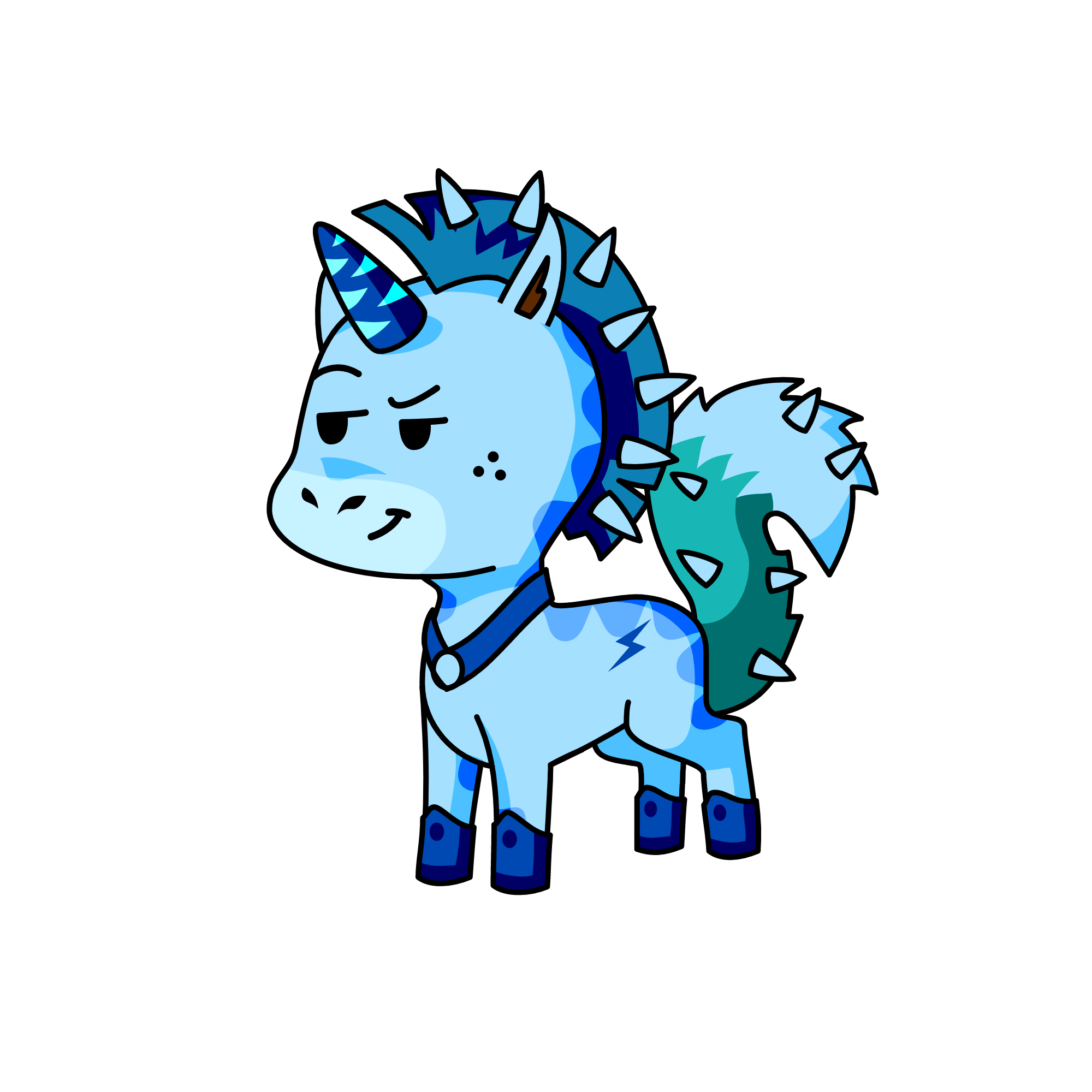 snow, the unicorn