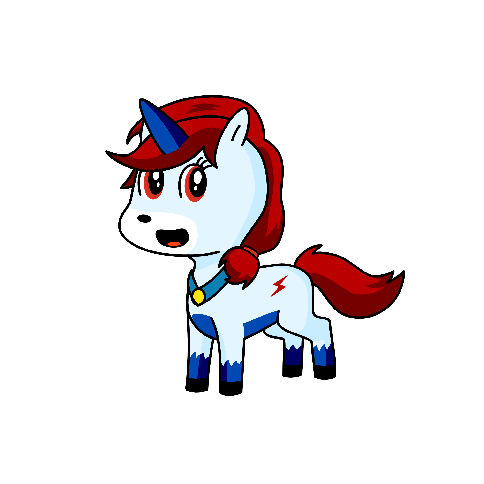 Celeste, the unicorn