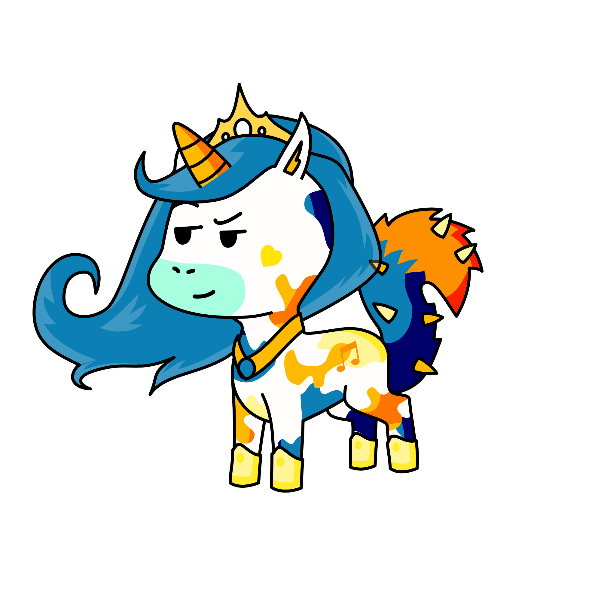 Tapa' Ko, the unicorn