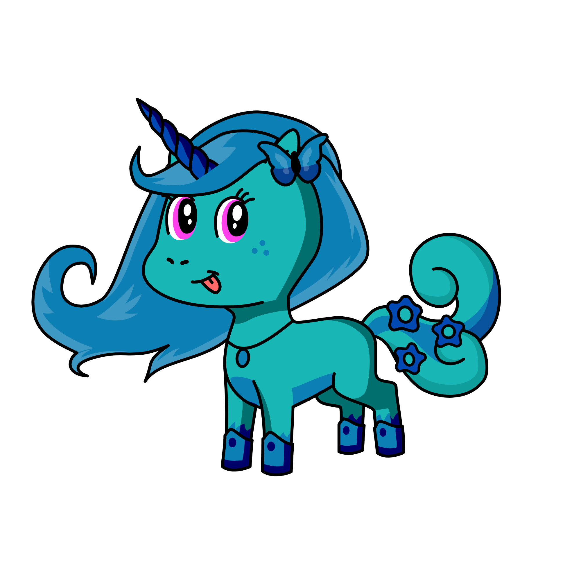 snow, the unicorn