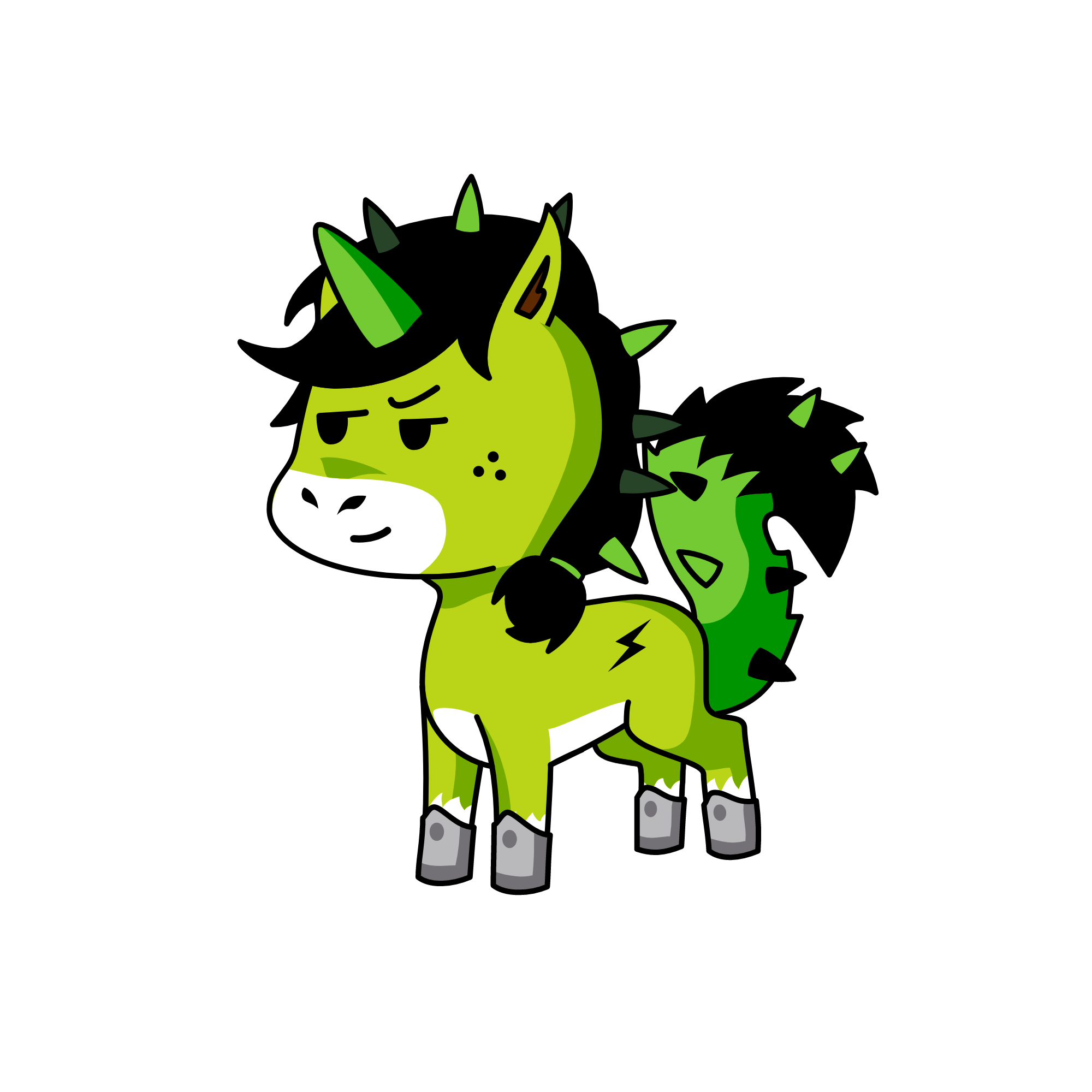Buttercup, the unicorn