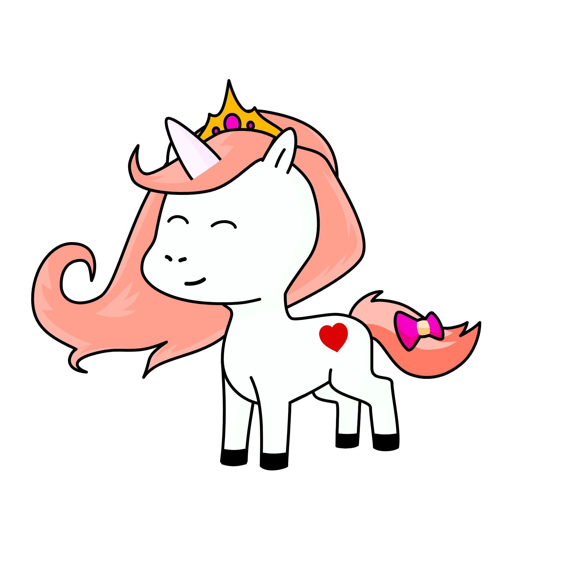 π Princess π, the unicorn