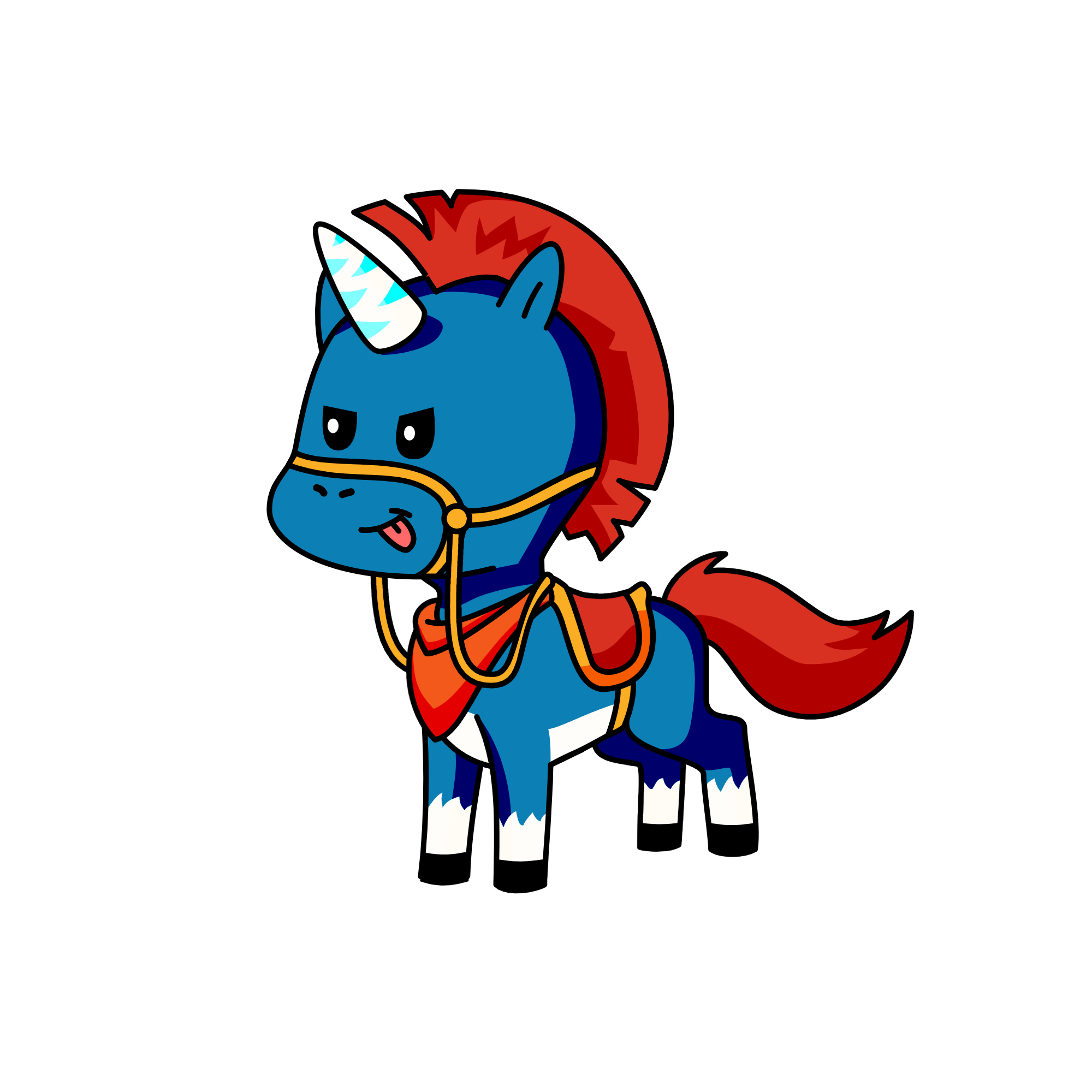 cool, the unicorn
