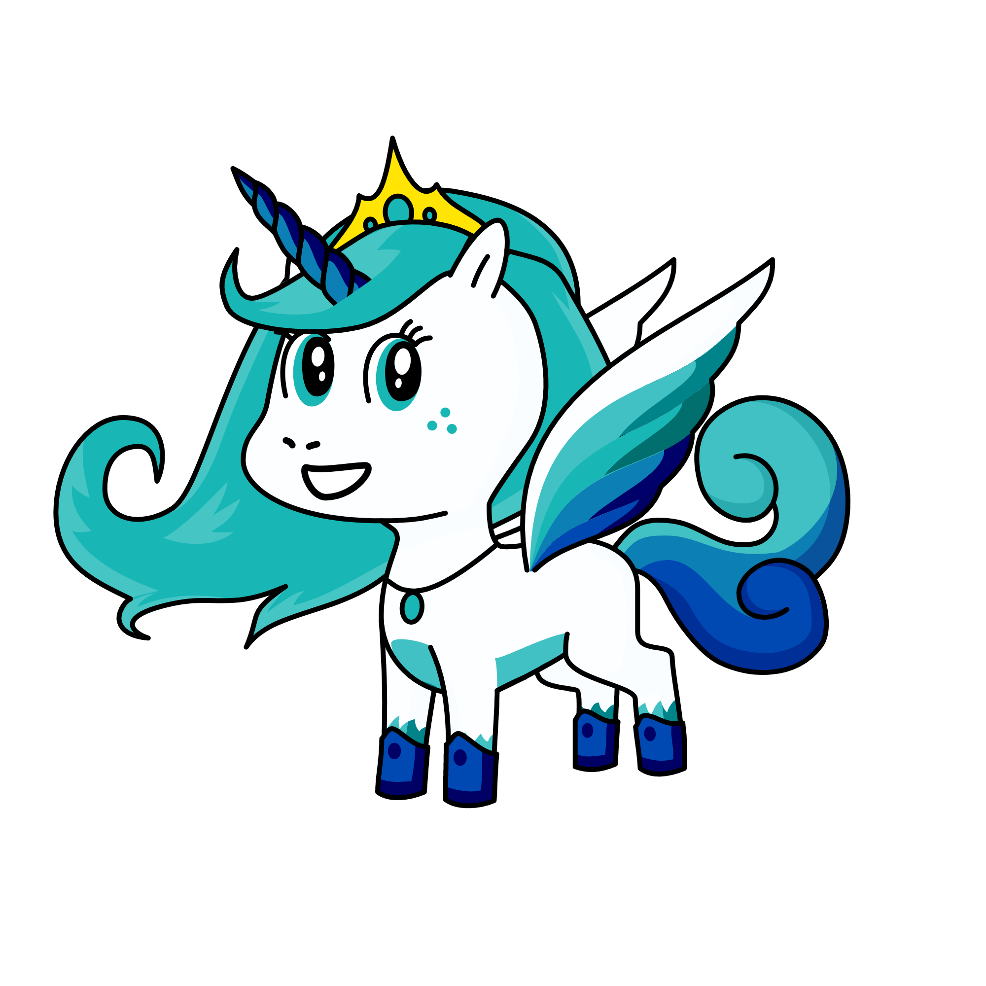 icy waters, the unicorn