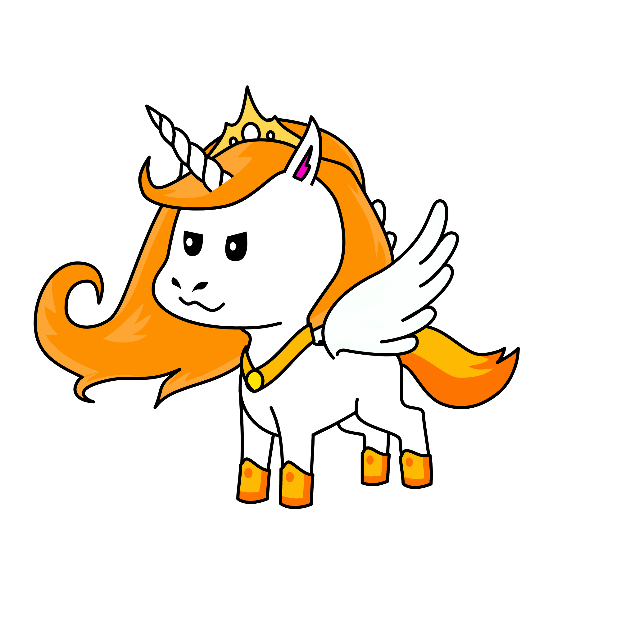 Day Breaker, the unicorn