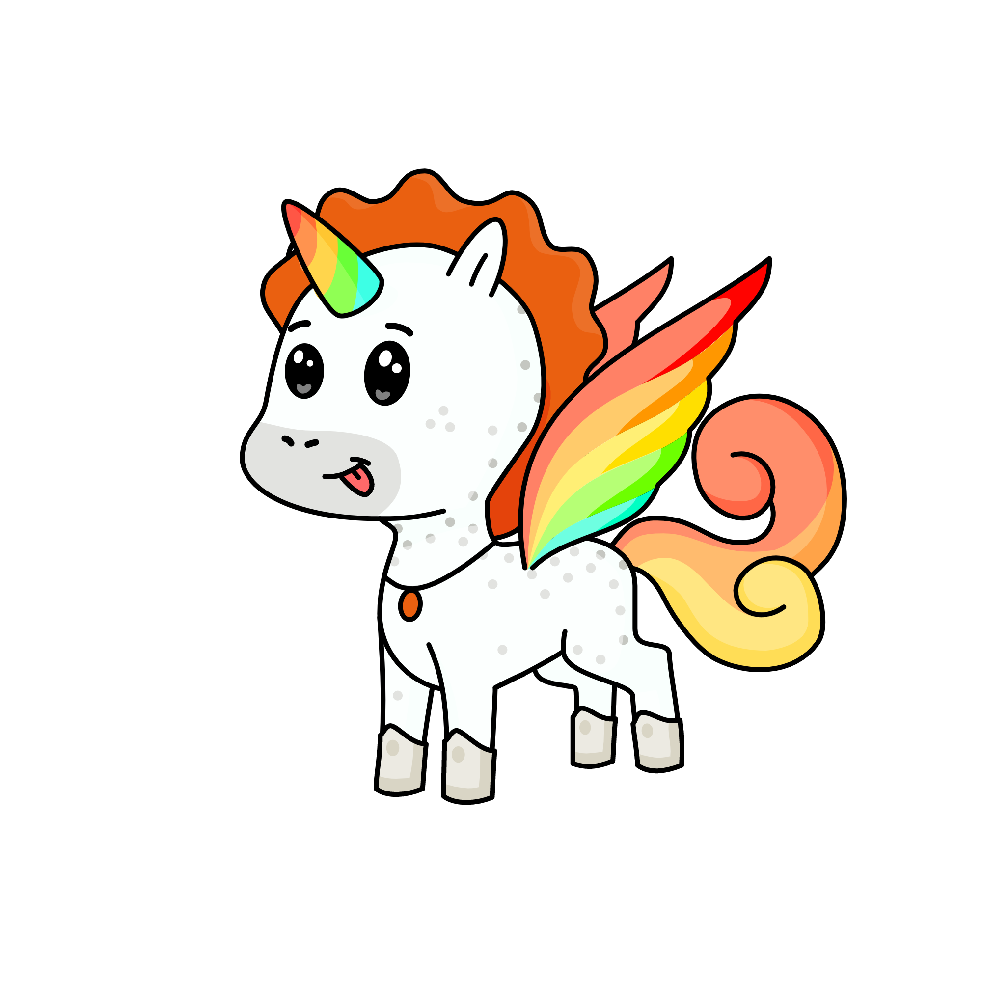 Luka there Light angel, the unicorn