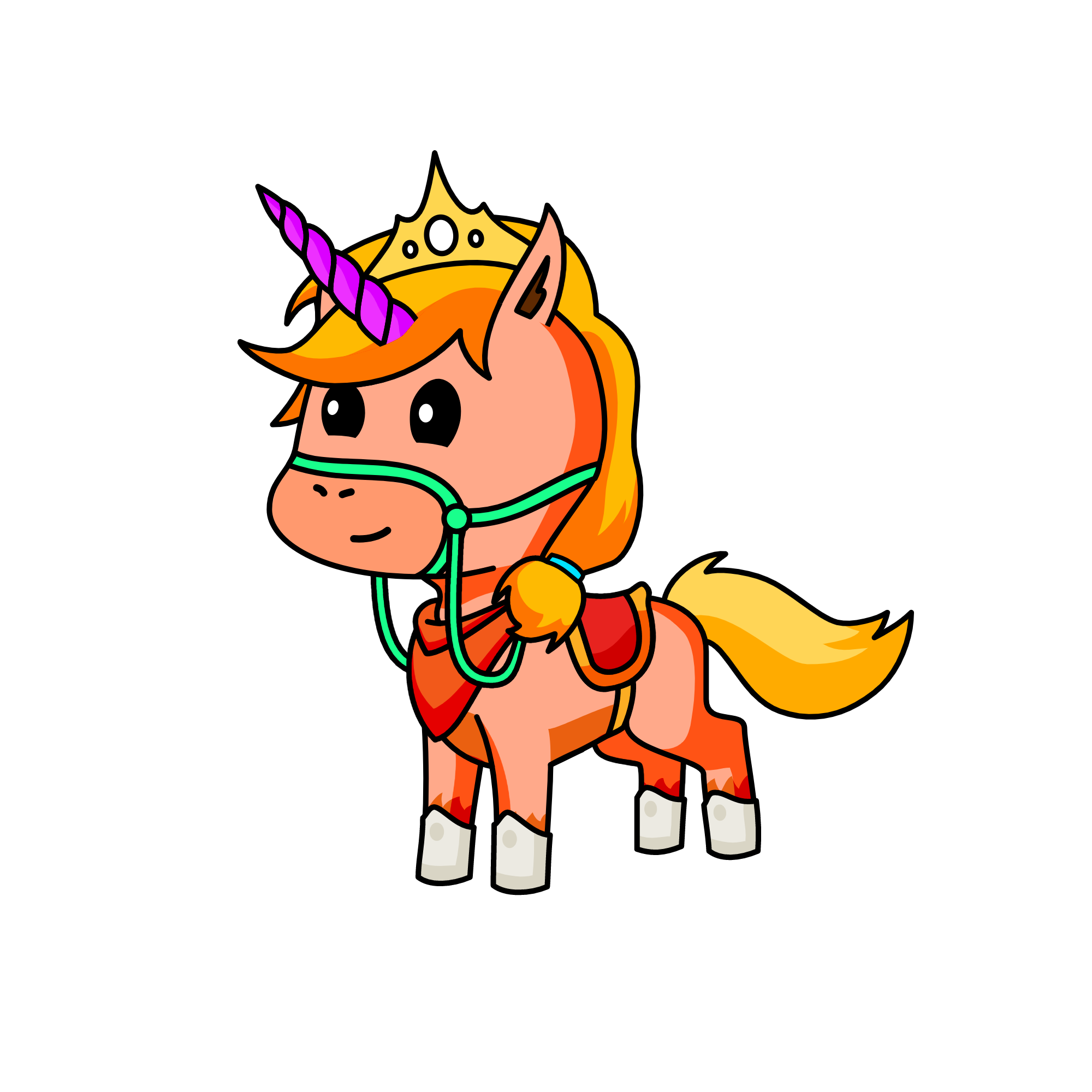 Majesty, the unicorn