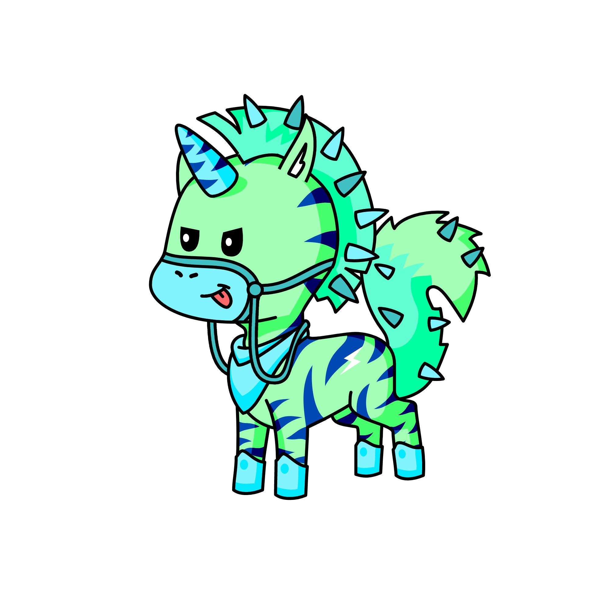 spike, the unicorn