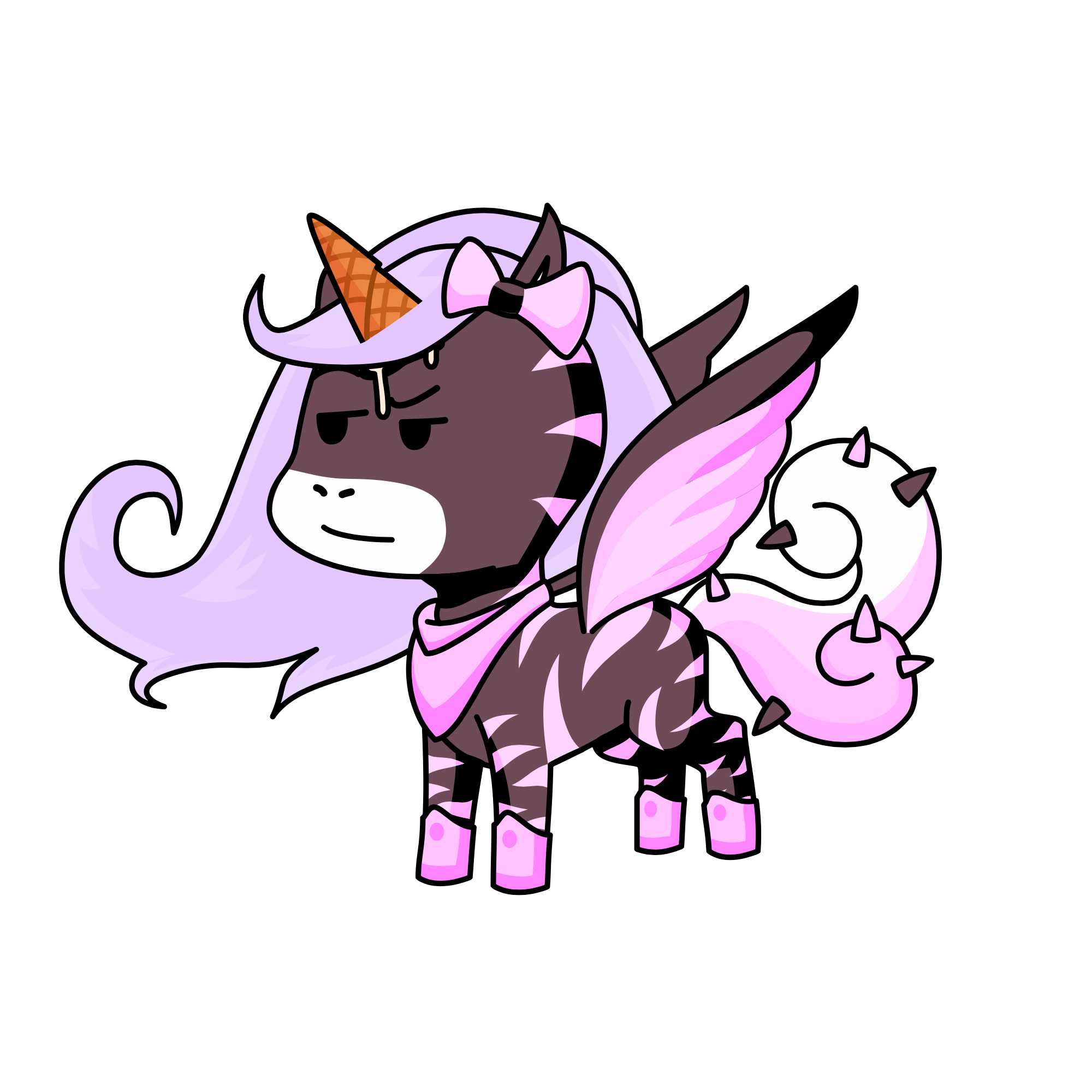 Icecream Cone, the unicorn