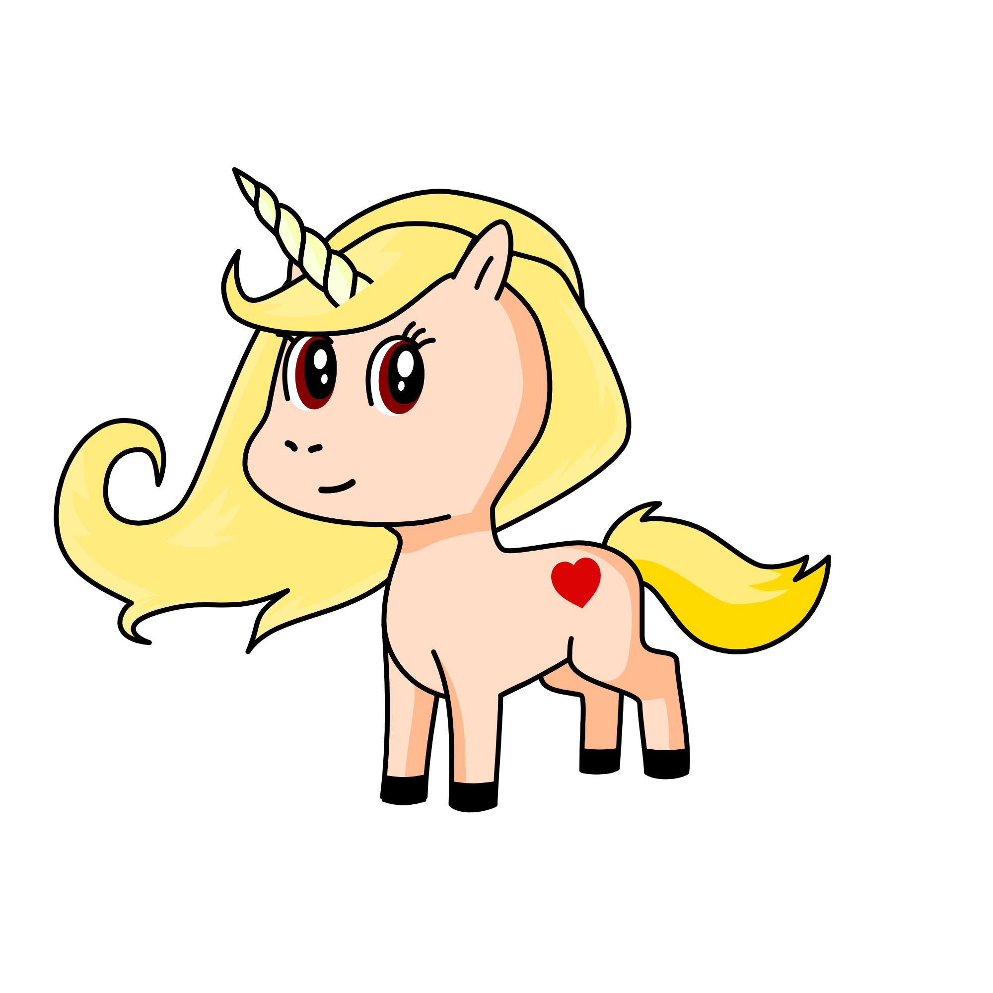 Angelcorn, the unicorn