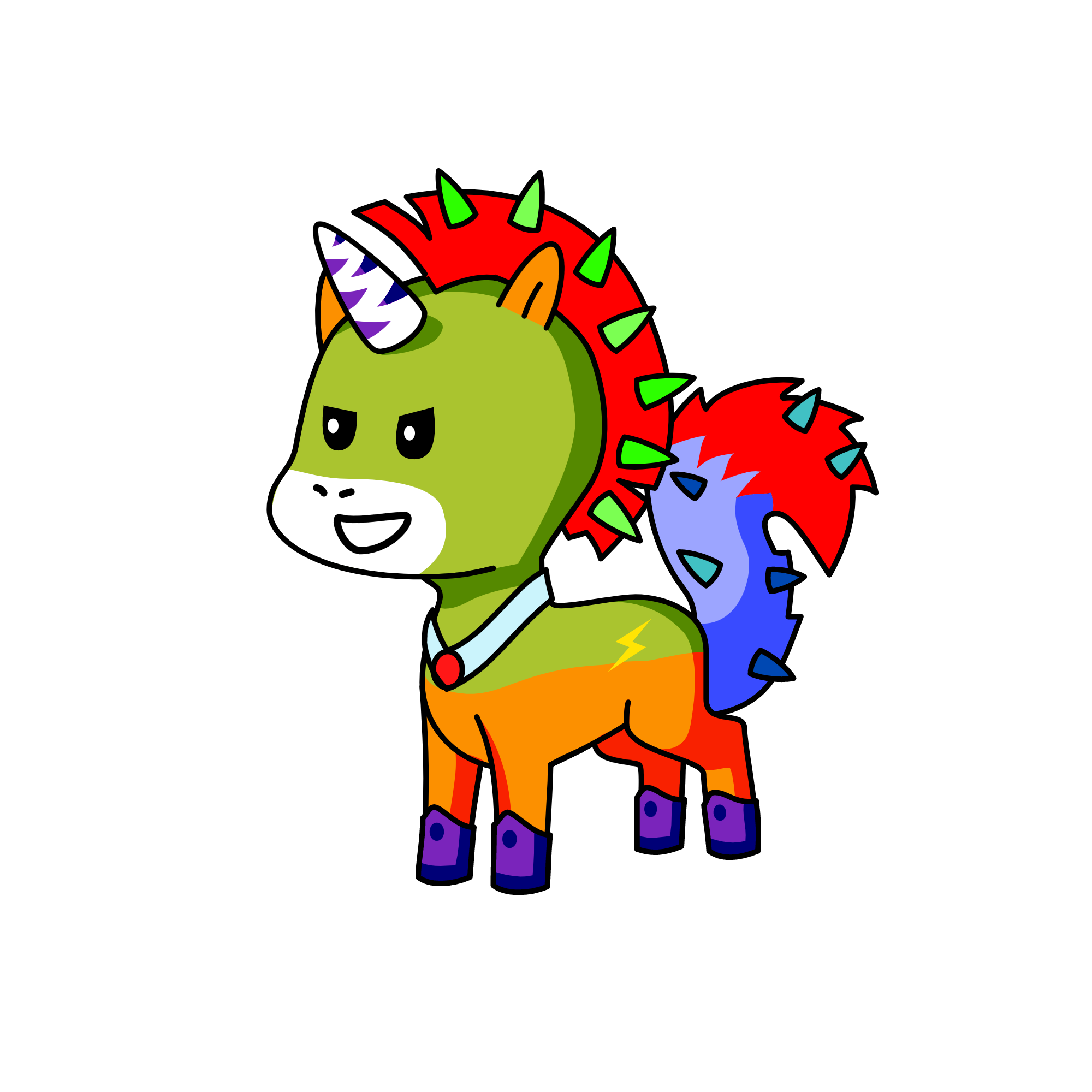 thunder, the unicorn