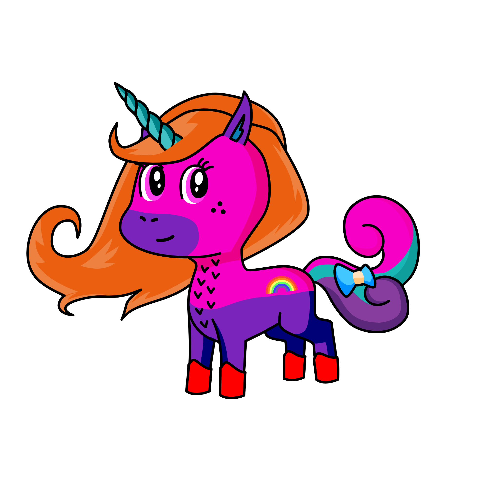 princesse uni, the unicorn
