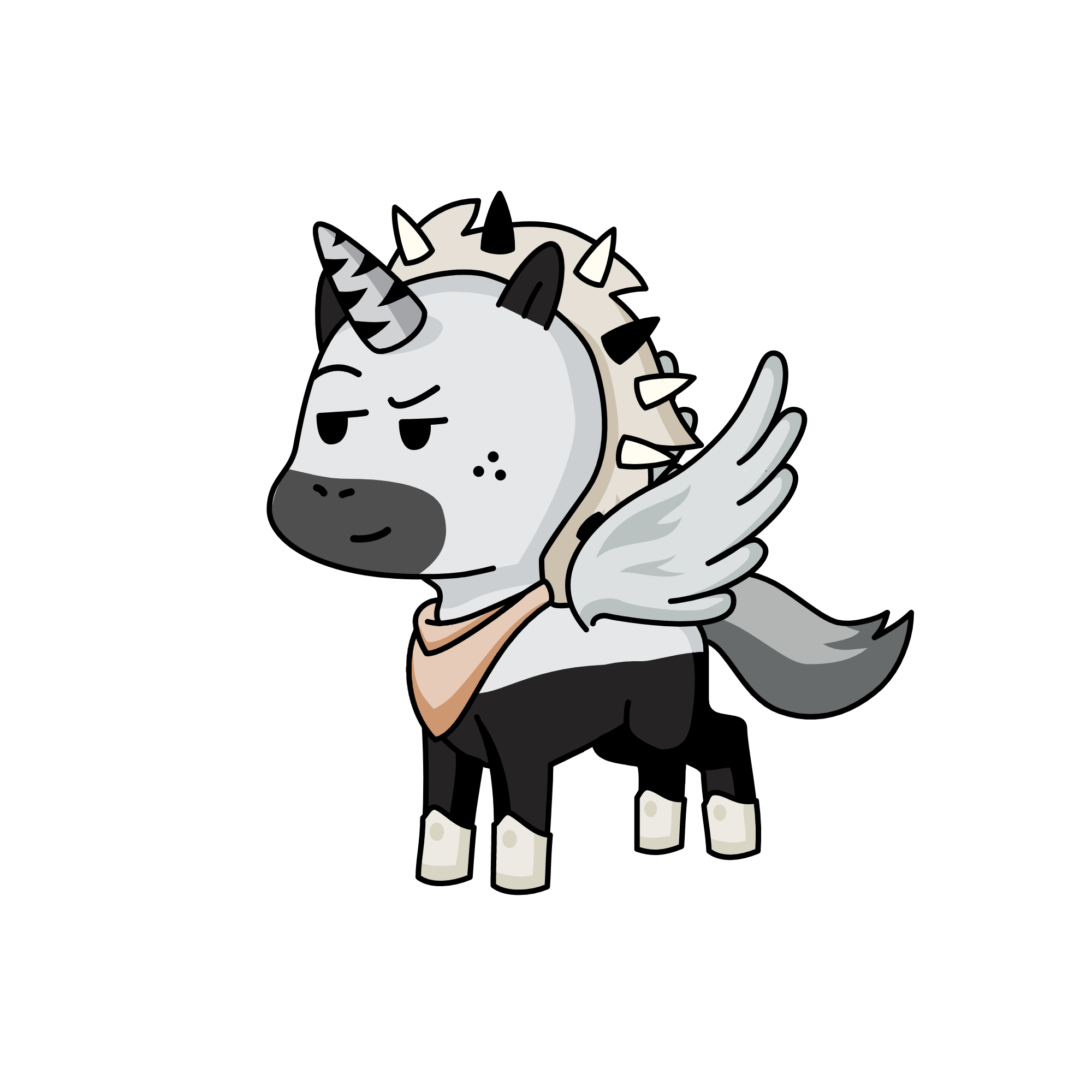 Elamud , the unicorn