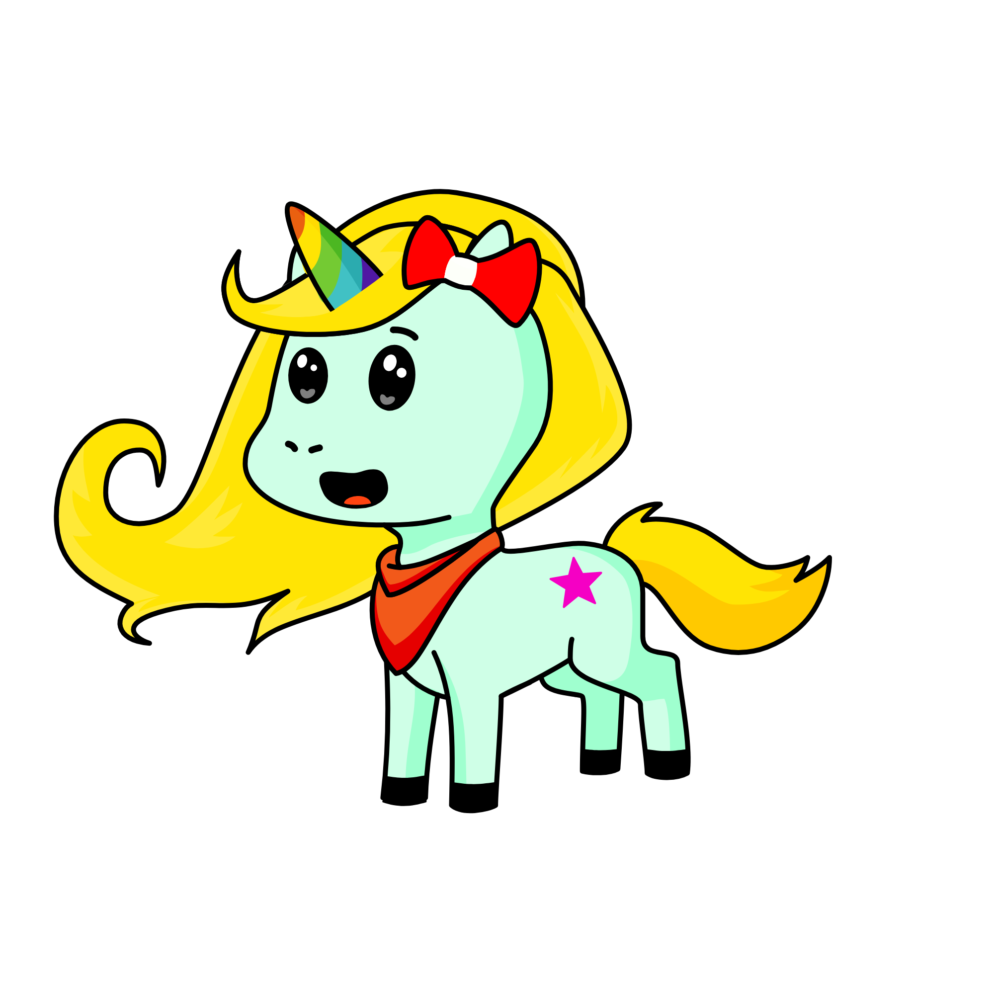 ELLA , the unicorn