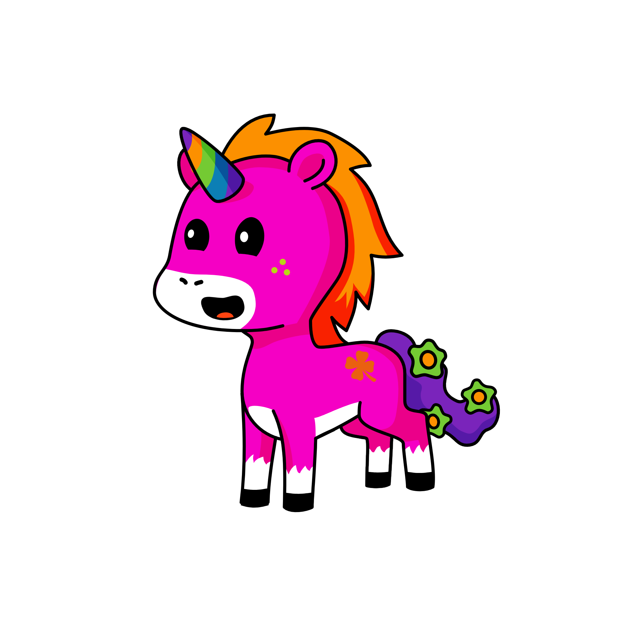 eeee, the unicorn