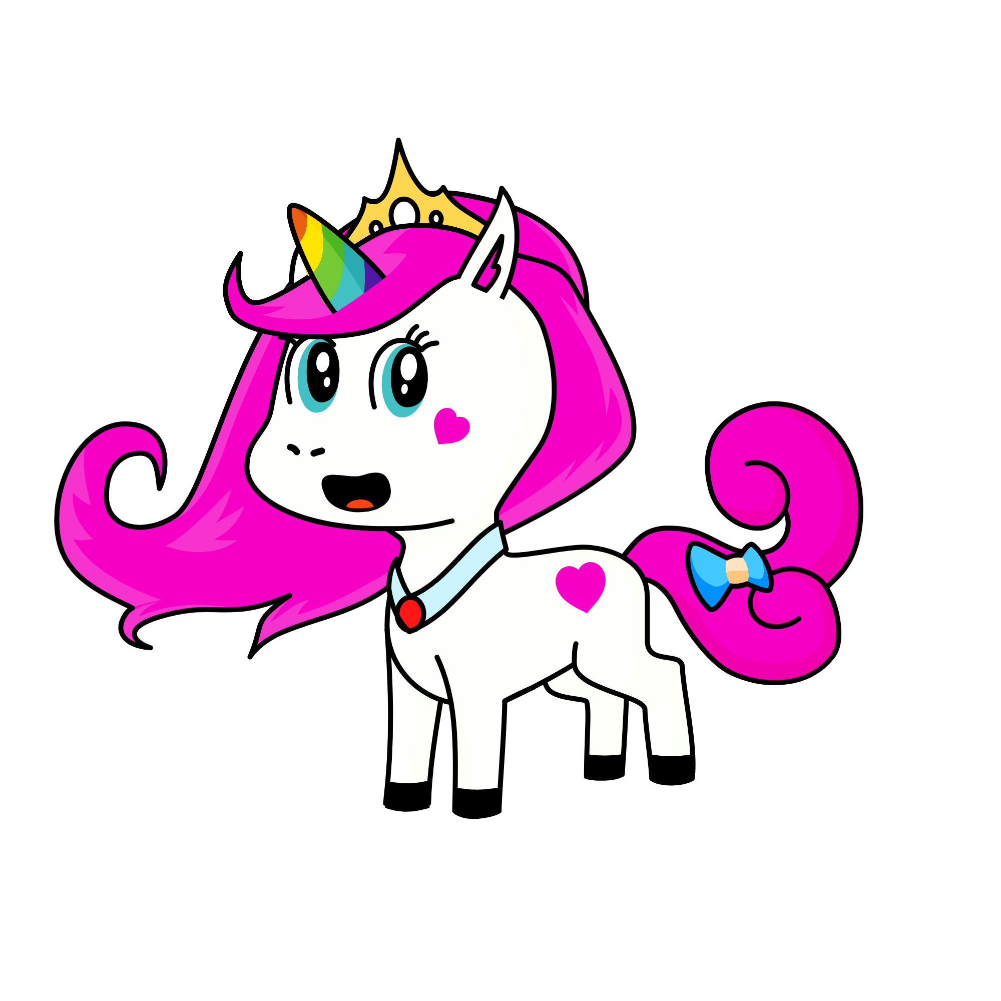 Ellisa, the unicorn