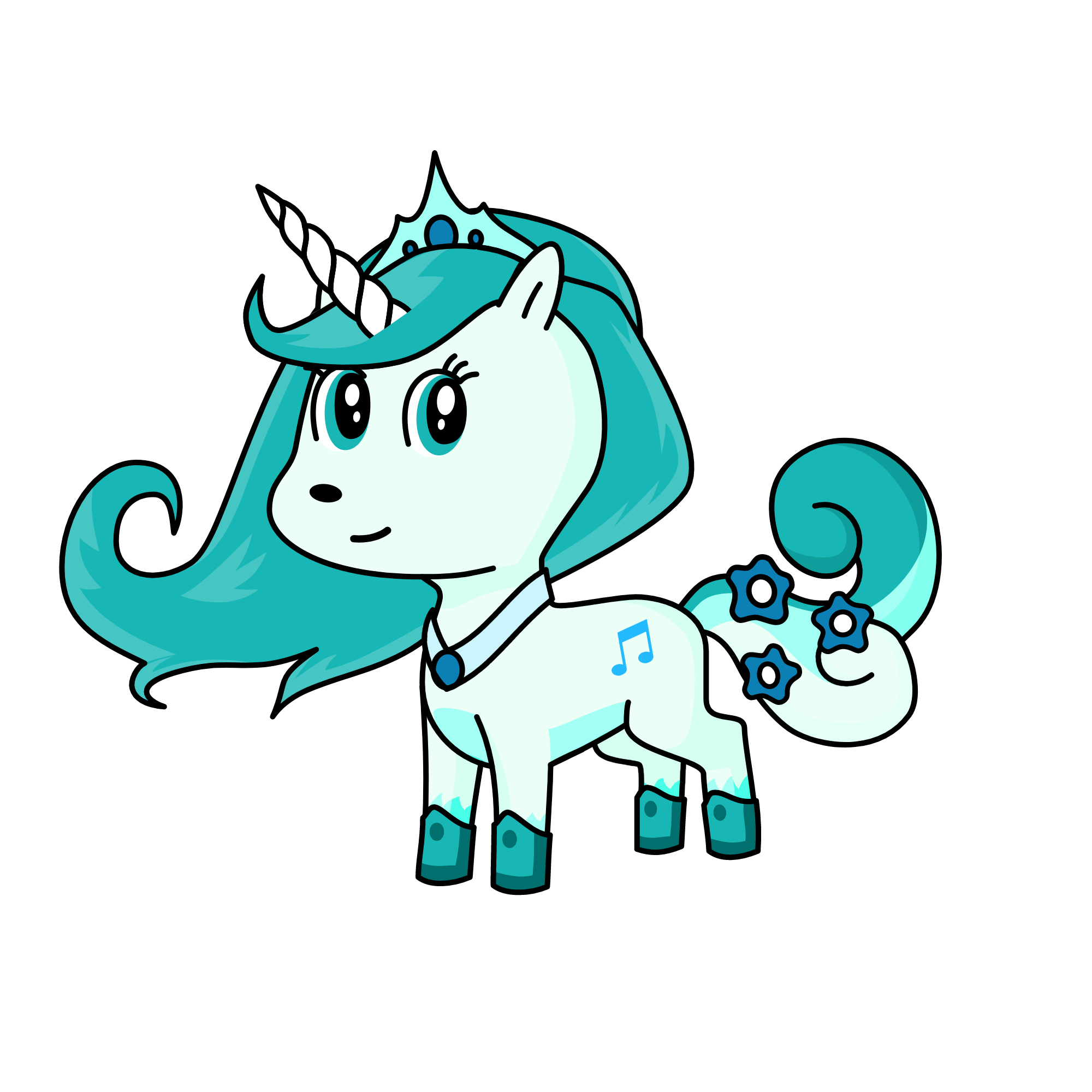 Icy, the unicorn