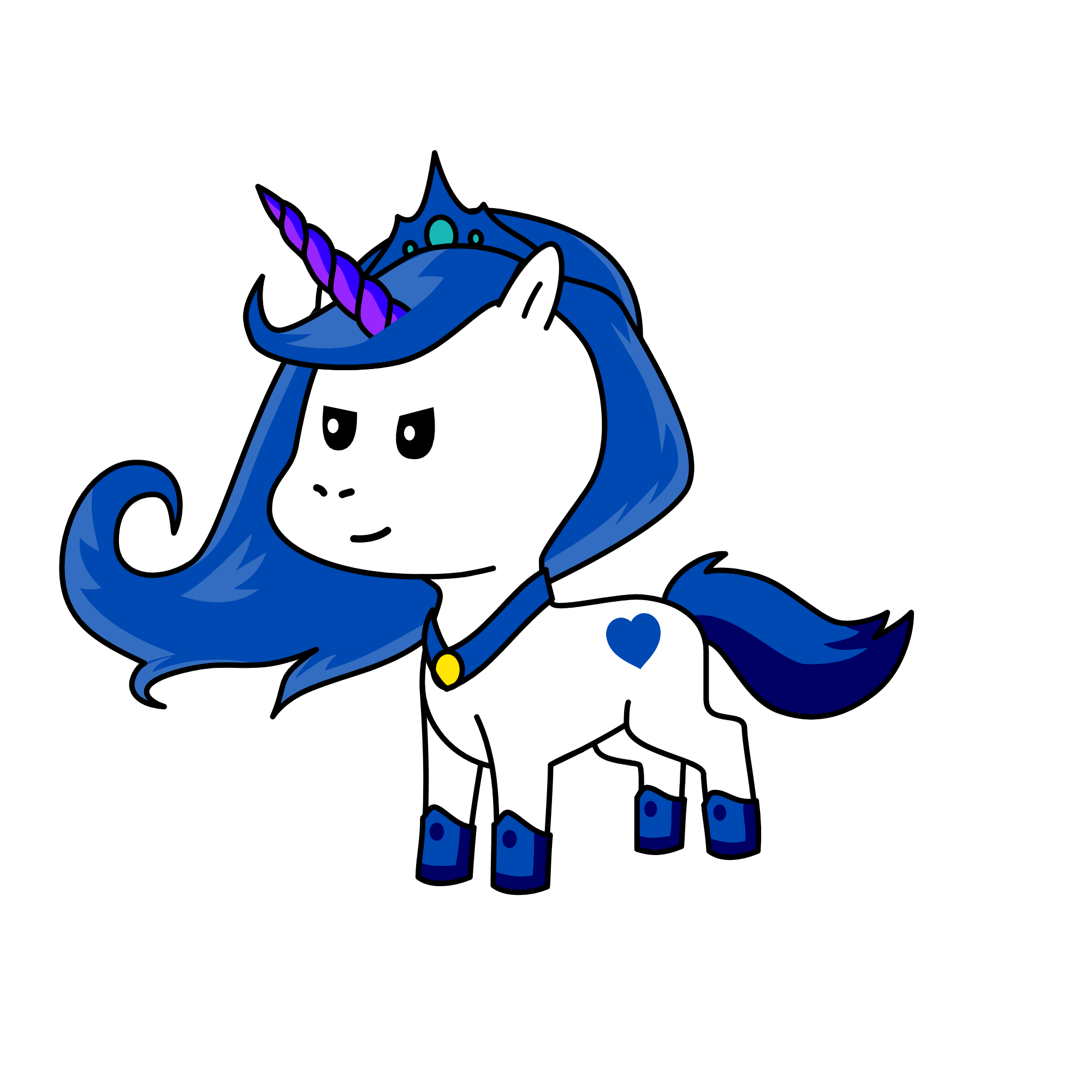 ina mina, the unicorn