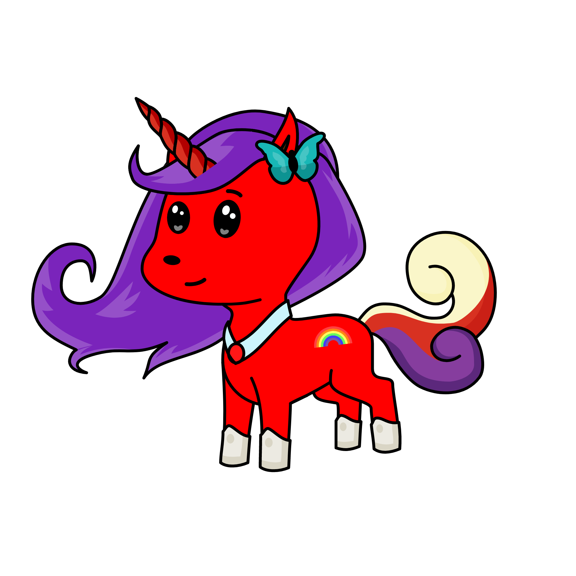 Buttercup, the unicorn