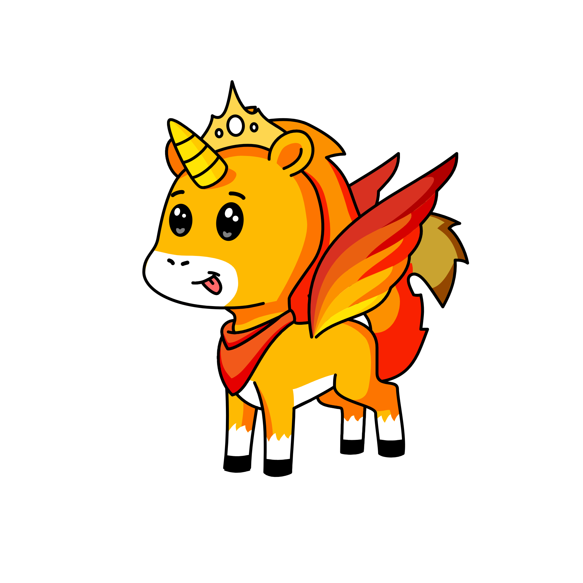King Sun, the unicorn