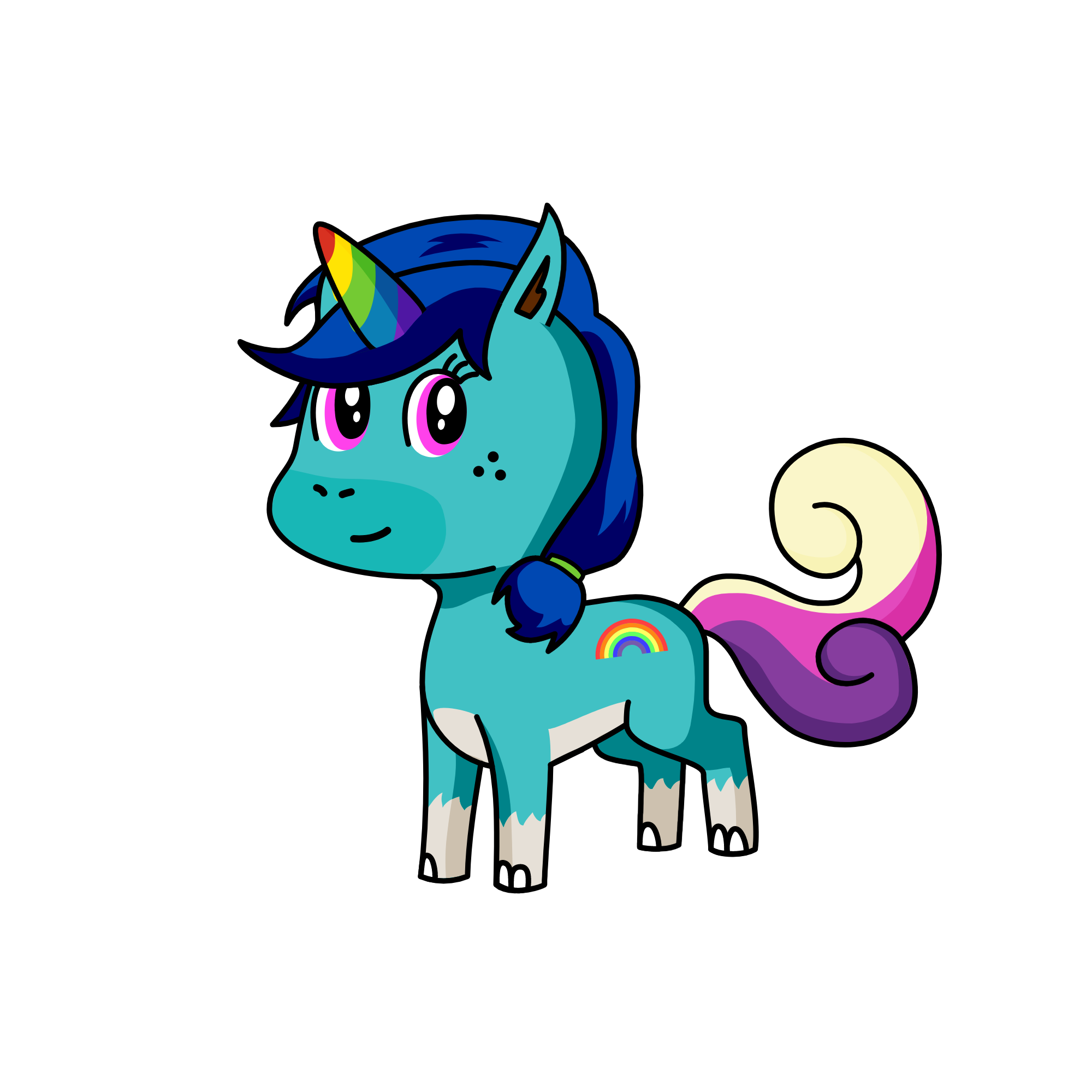Lallypop ( unicorn friend ), the unicorn