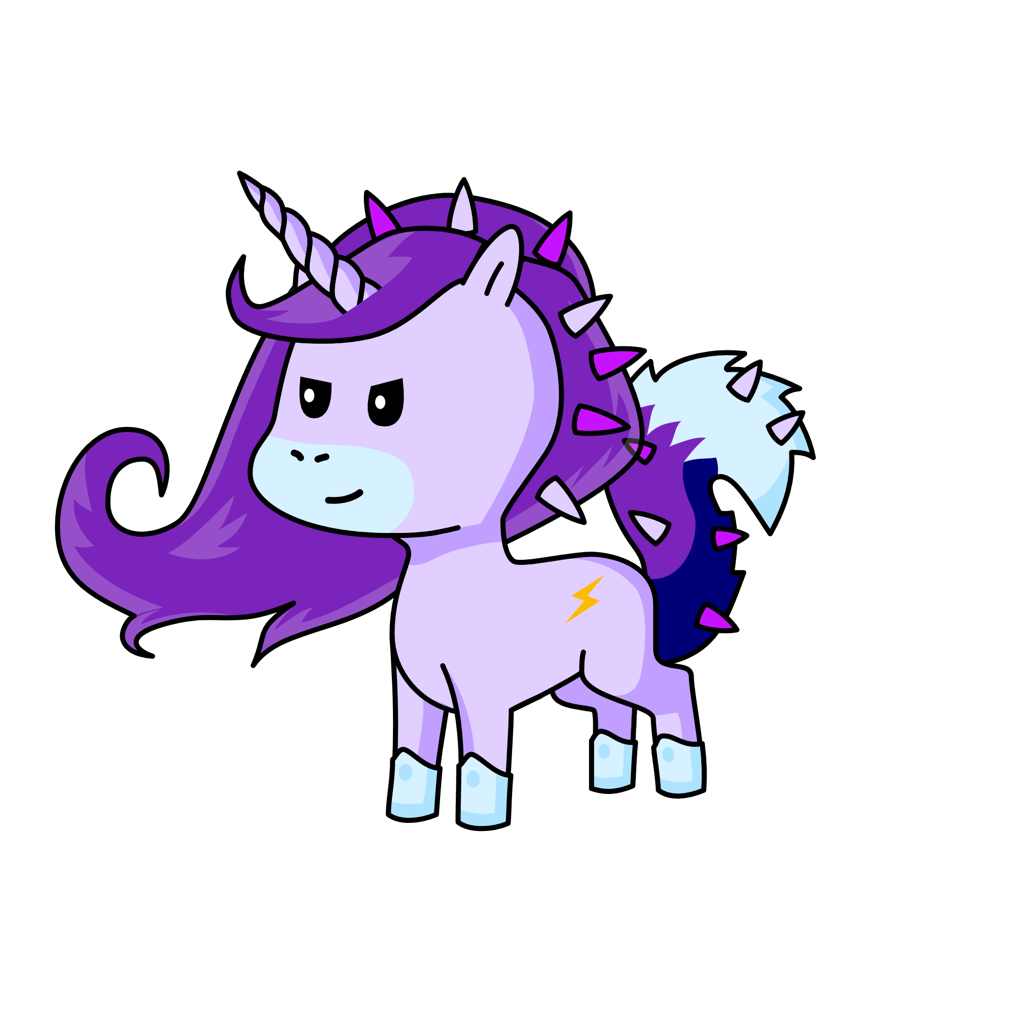 Stormy, the unicorn