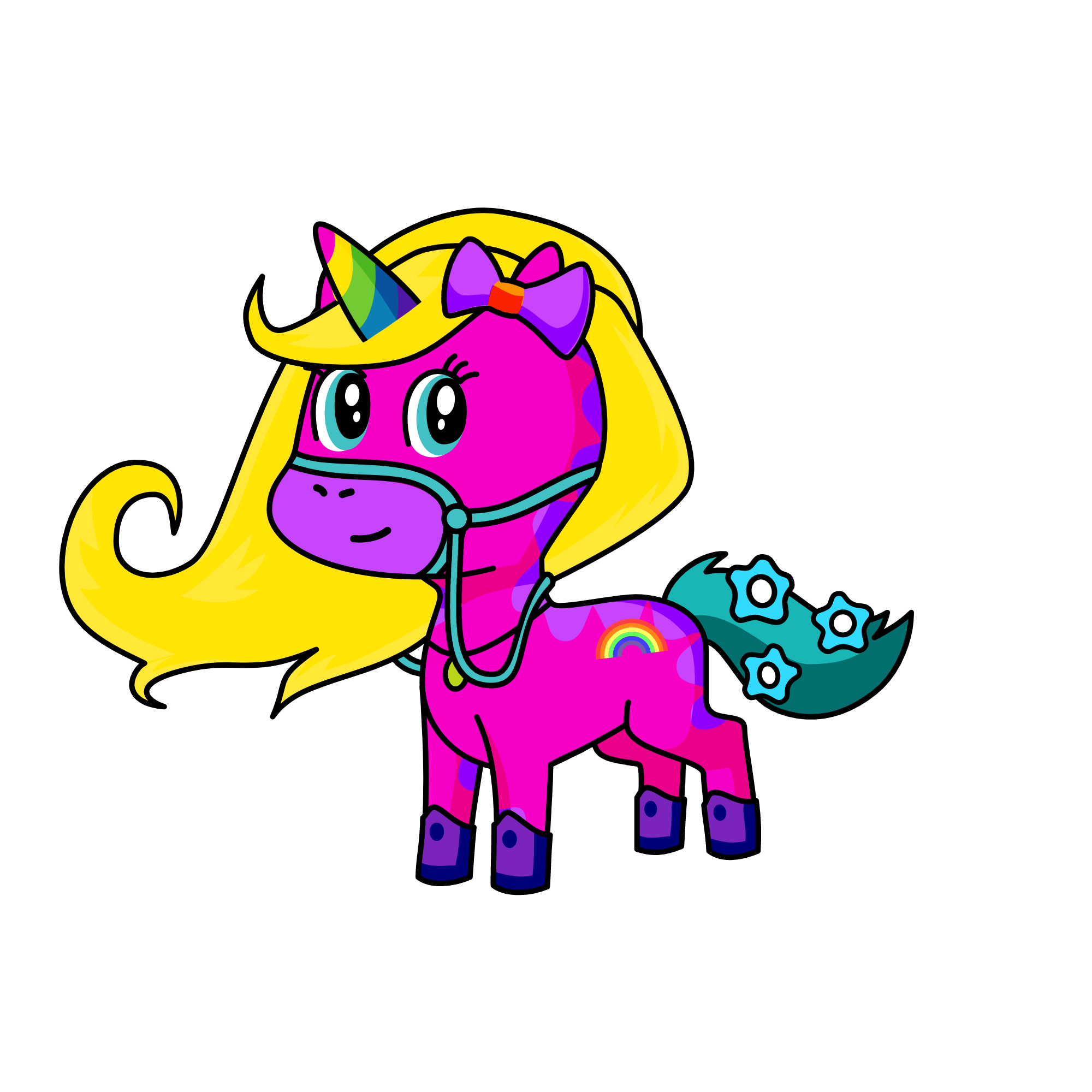 Prenses obur, the unicorn