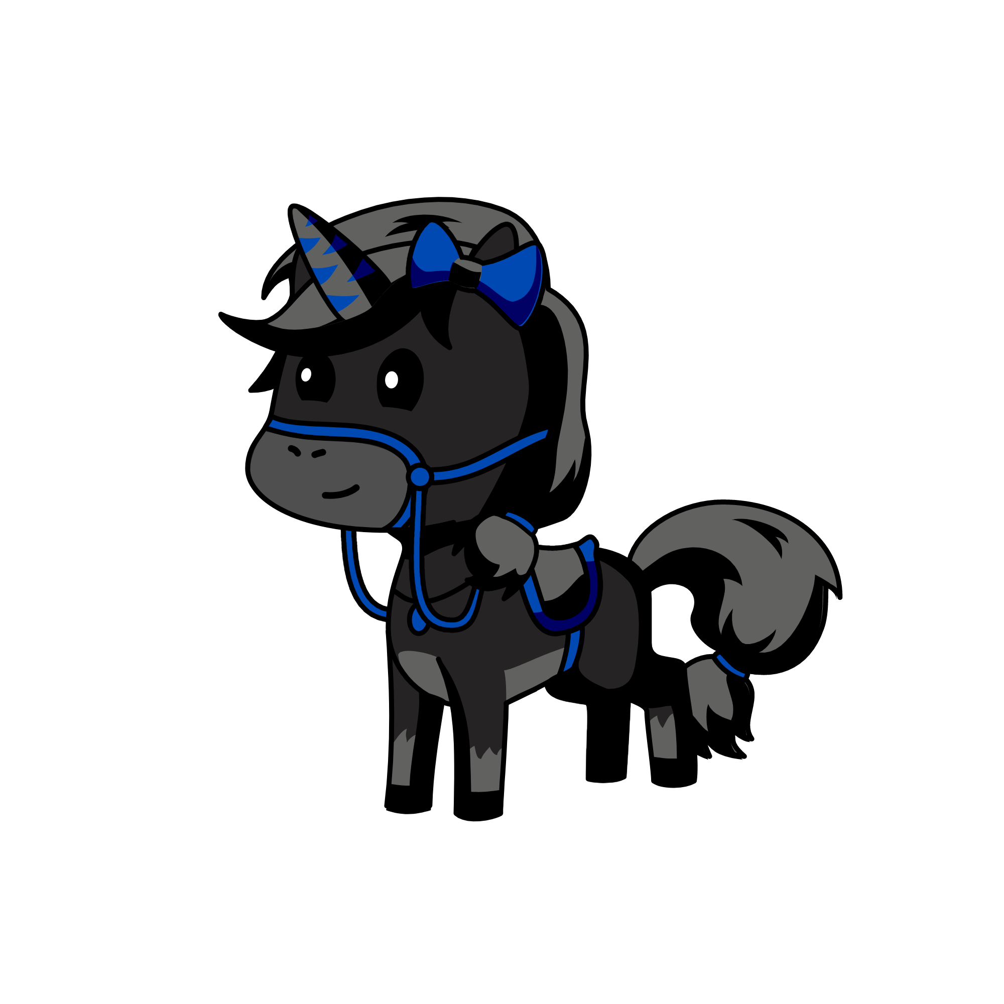 Midnight, the unicorn