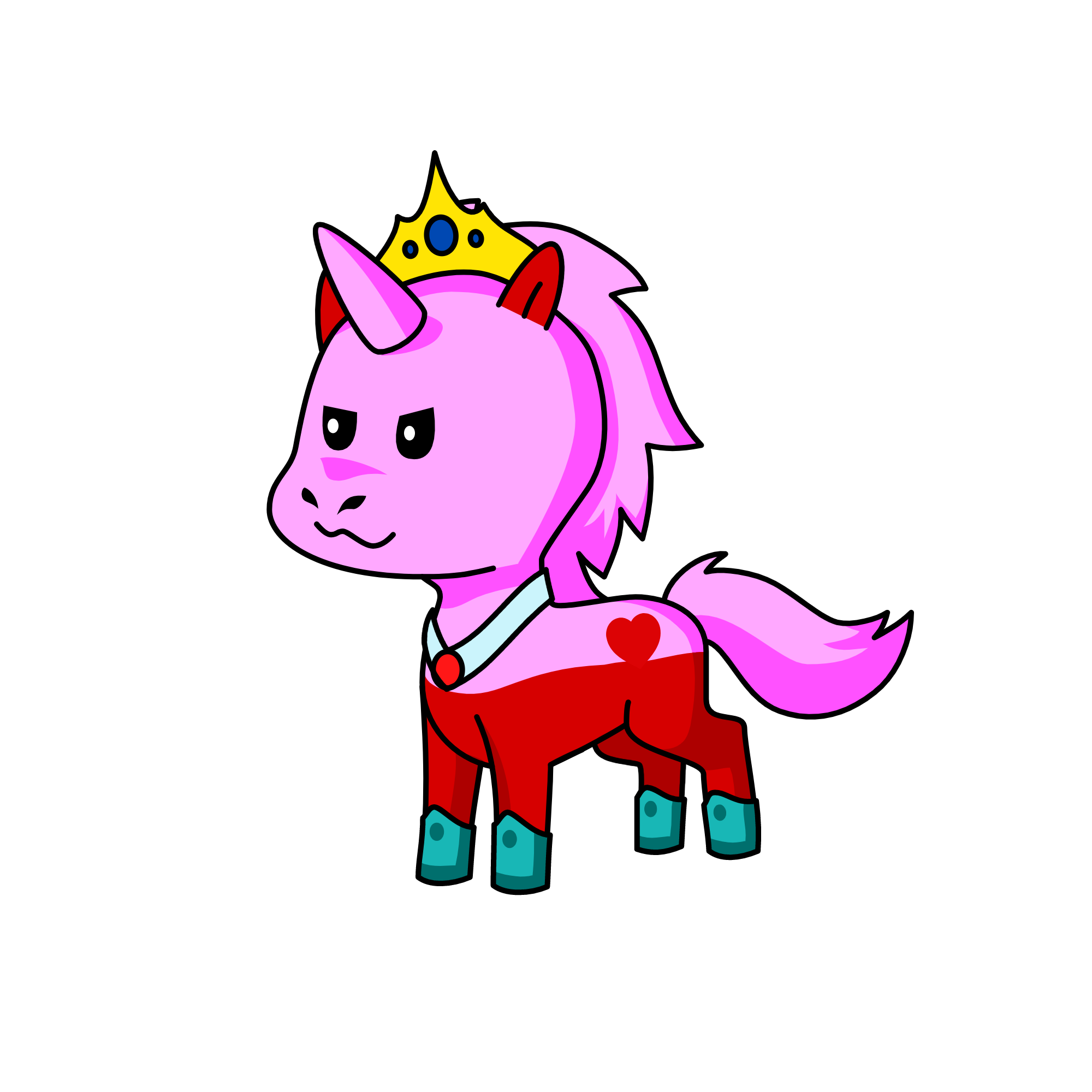 technoblade (bad), the unicorn