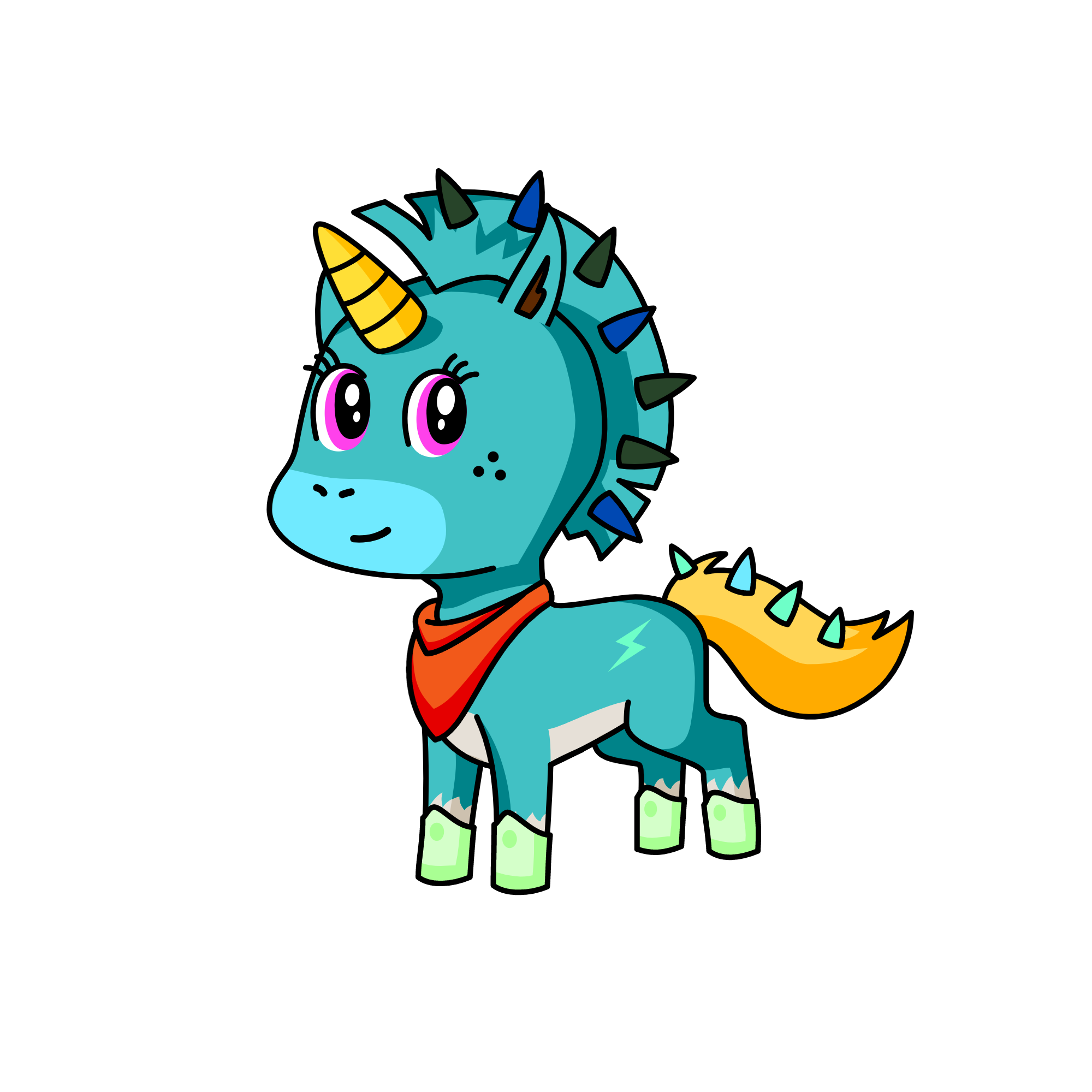 Adrien charming, the unicorn