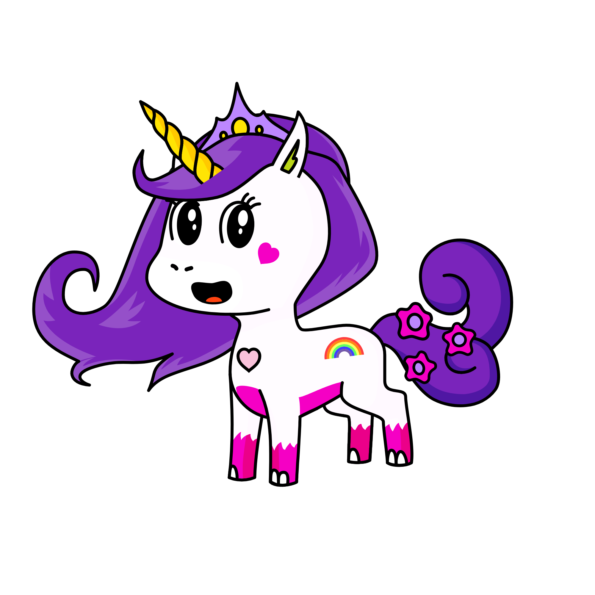Regina, the unicorn