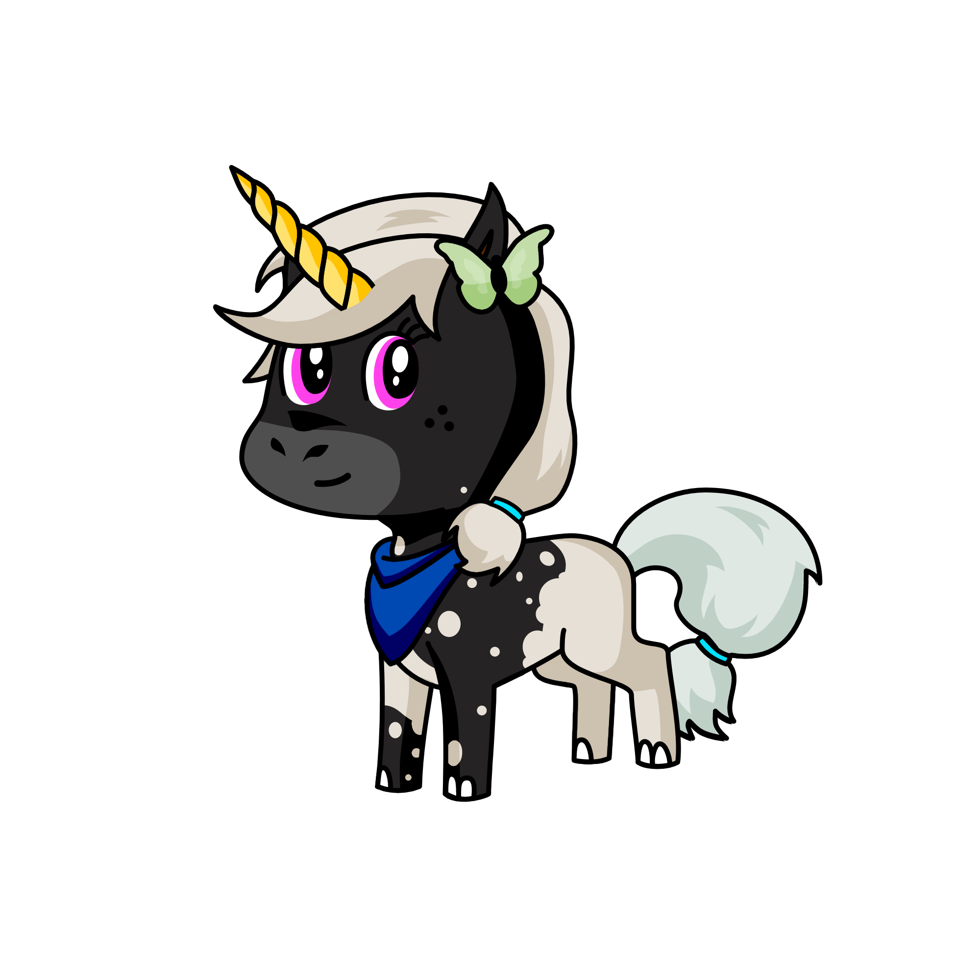 Baby, the unicorn