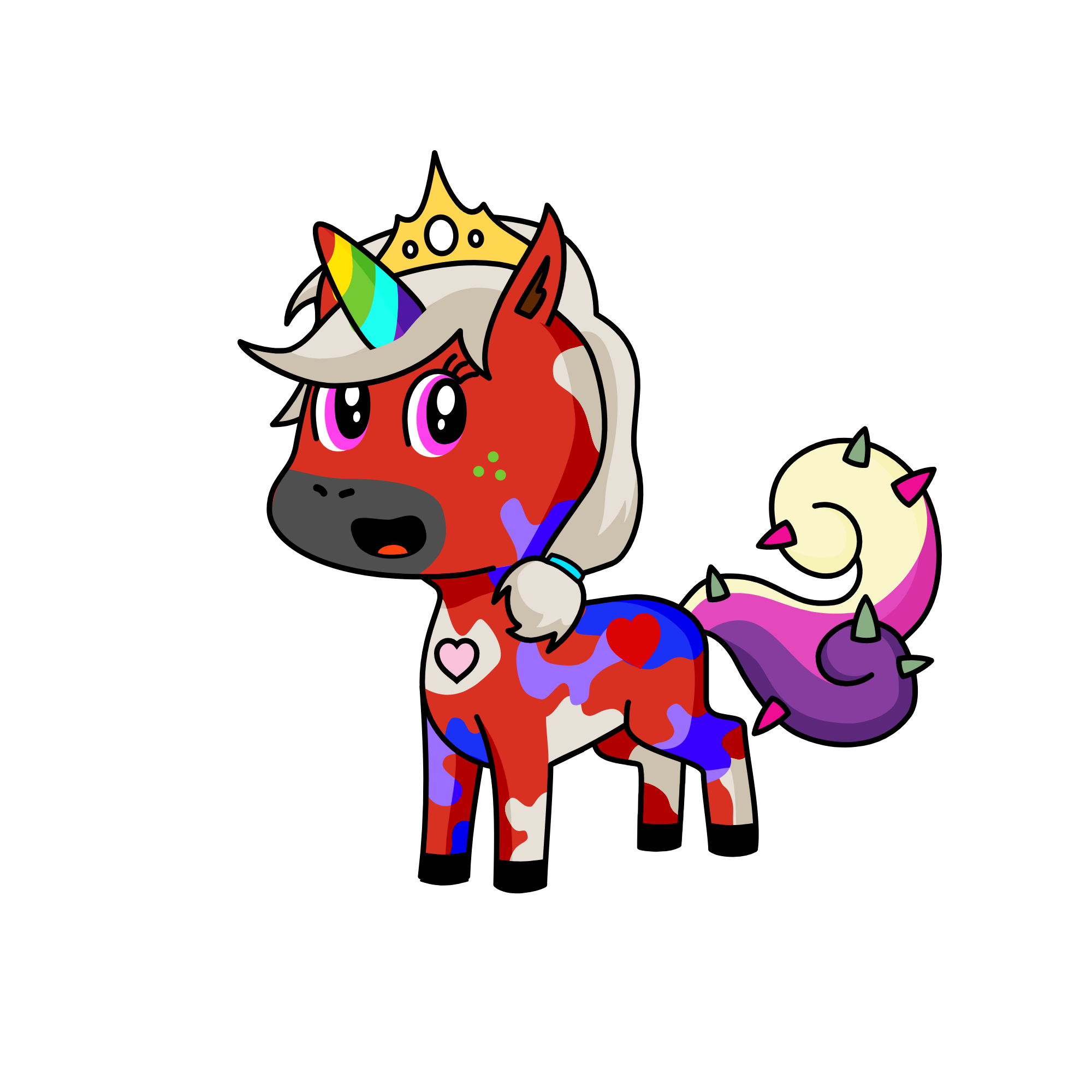 لوسي, the unicorn