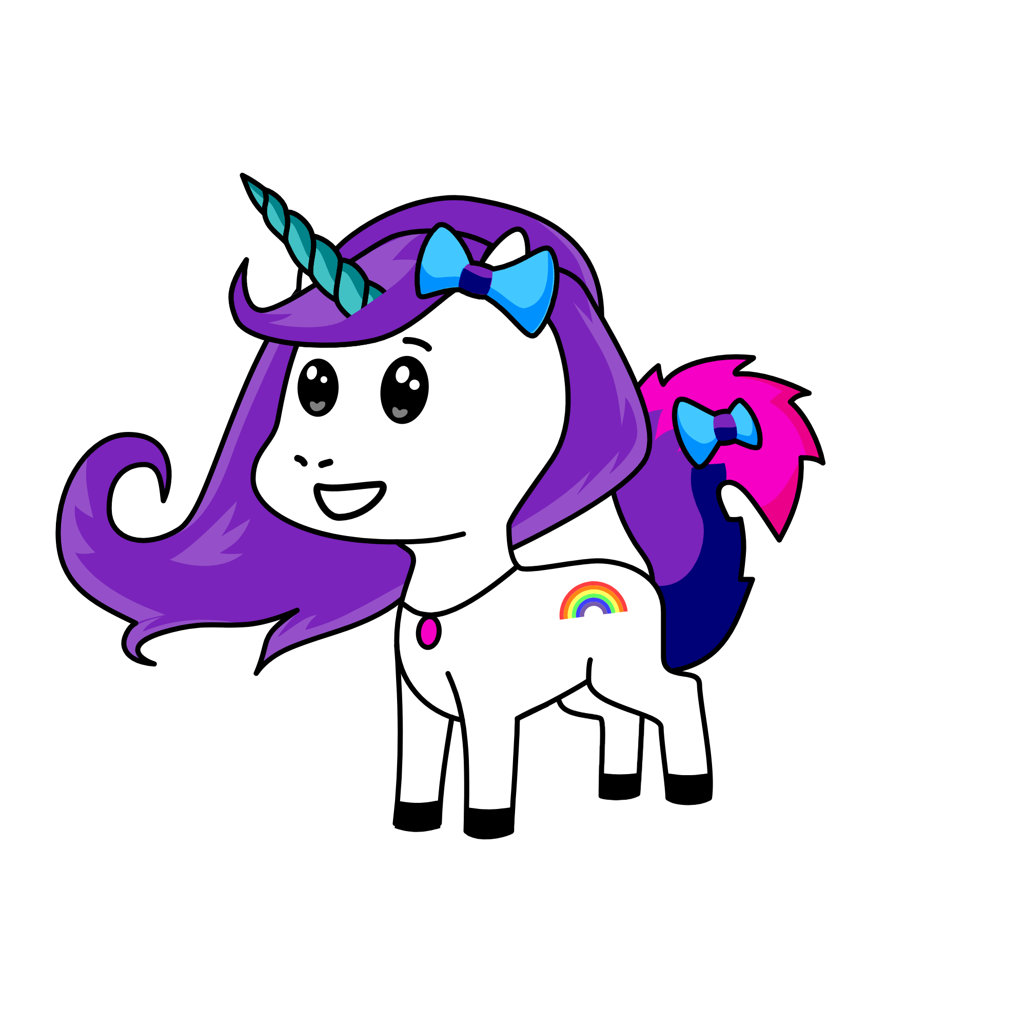 lavender , the unicorn