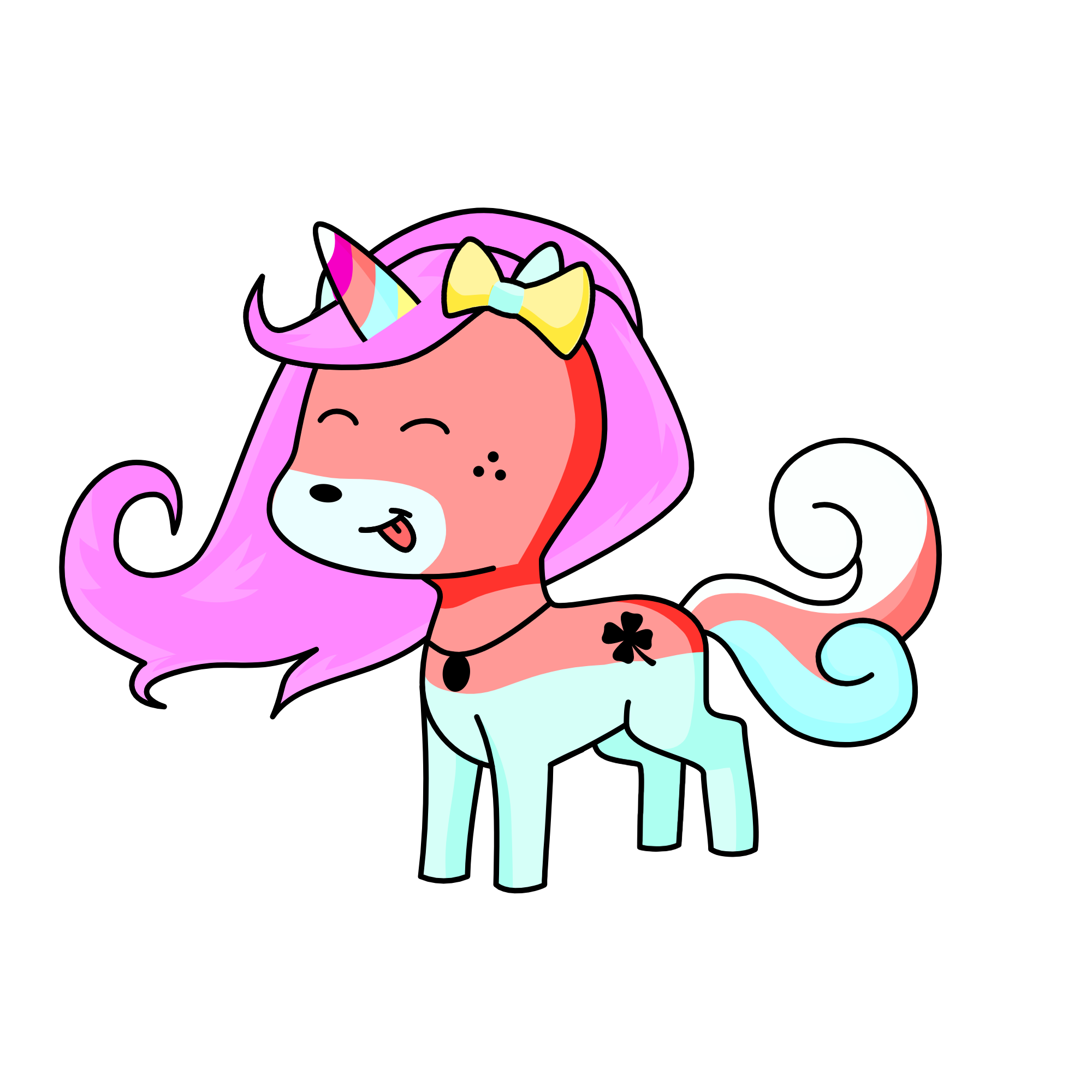 Cotton Candy, the unicorn
