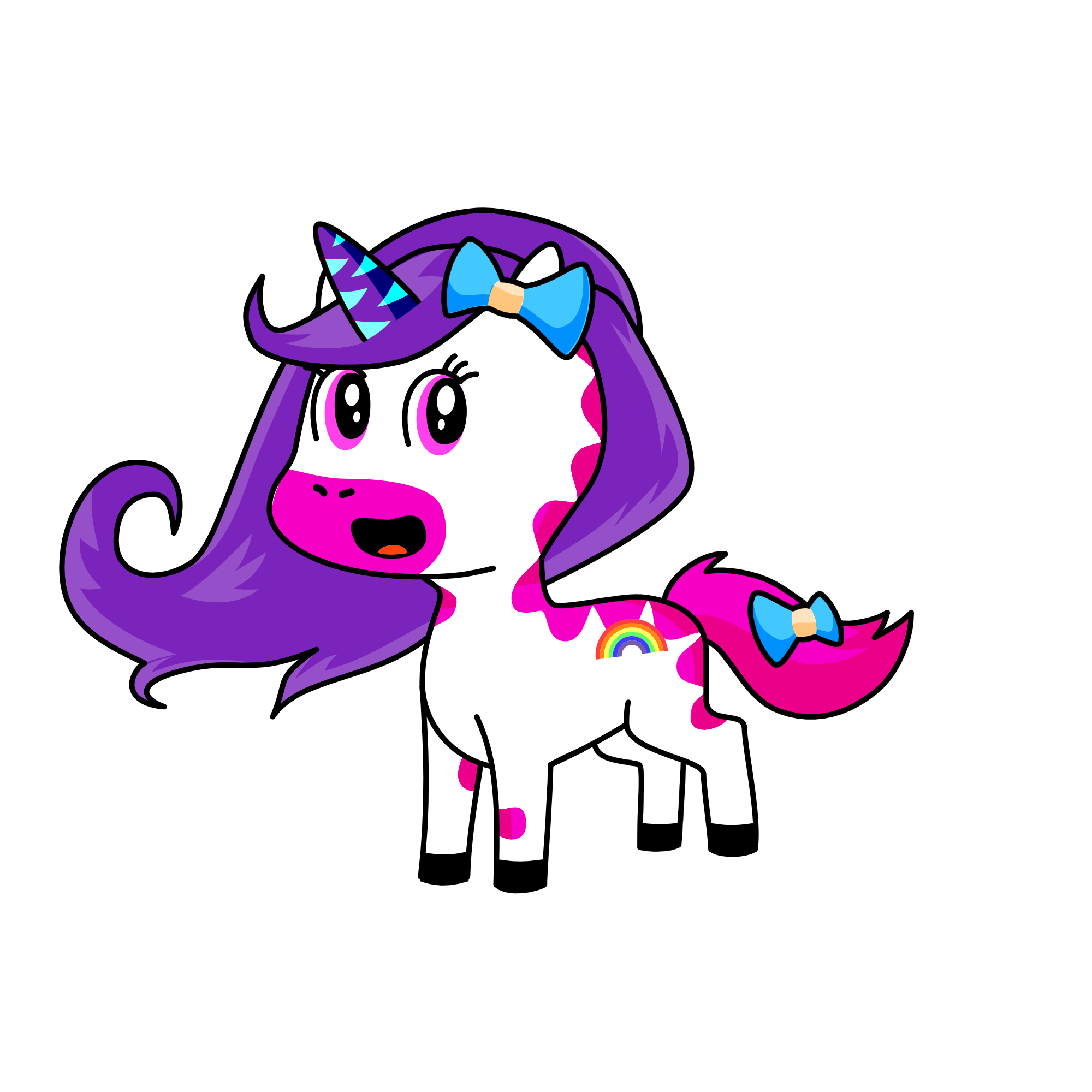 Lilly, the unicorn