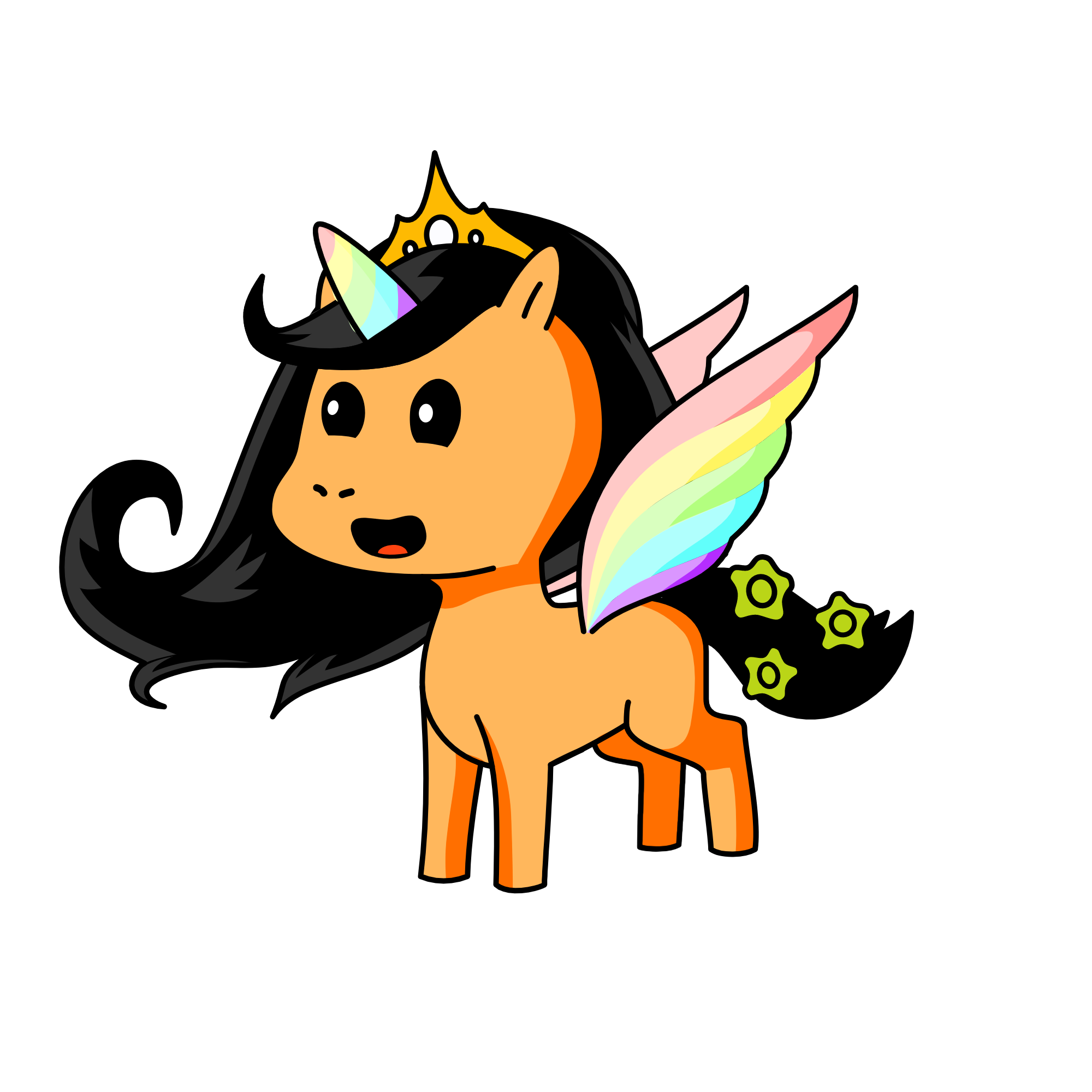 rainbow teacher, the unicorn