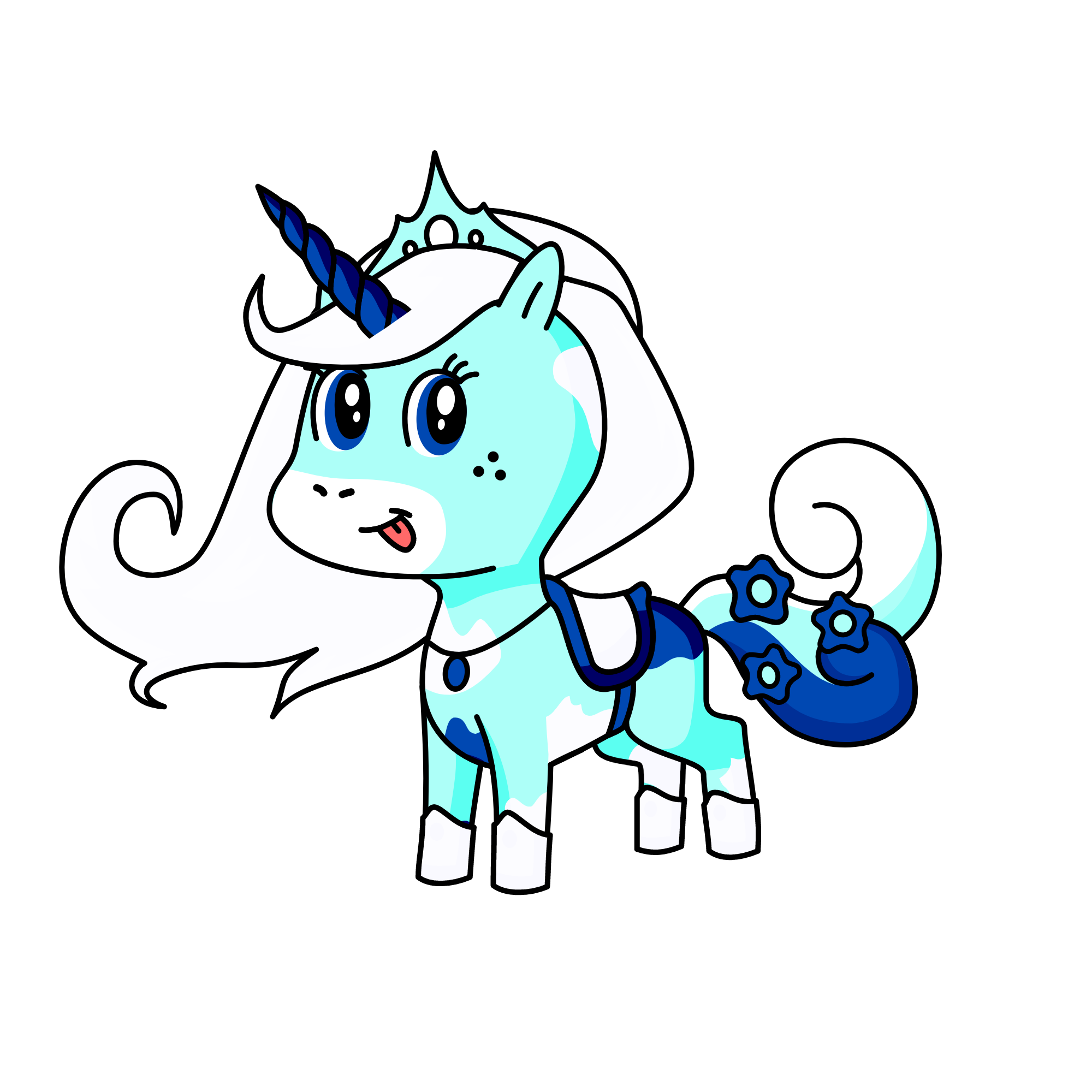 Snow White, the unicorn
